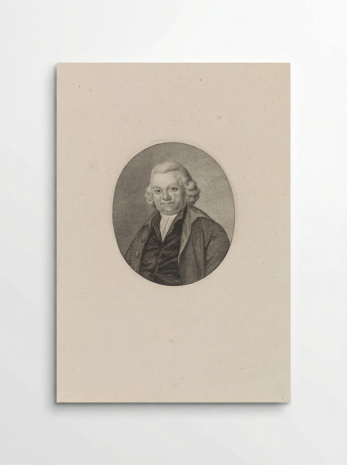 Portret van Jeronimo de Bosch - Reinier Vinkeles - Poster
