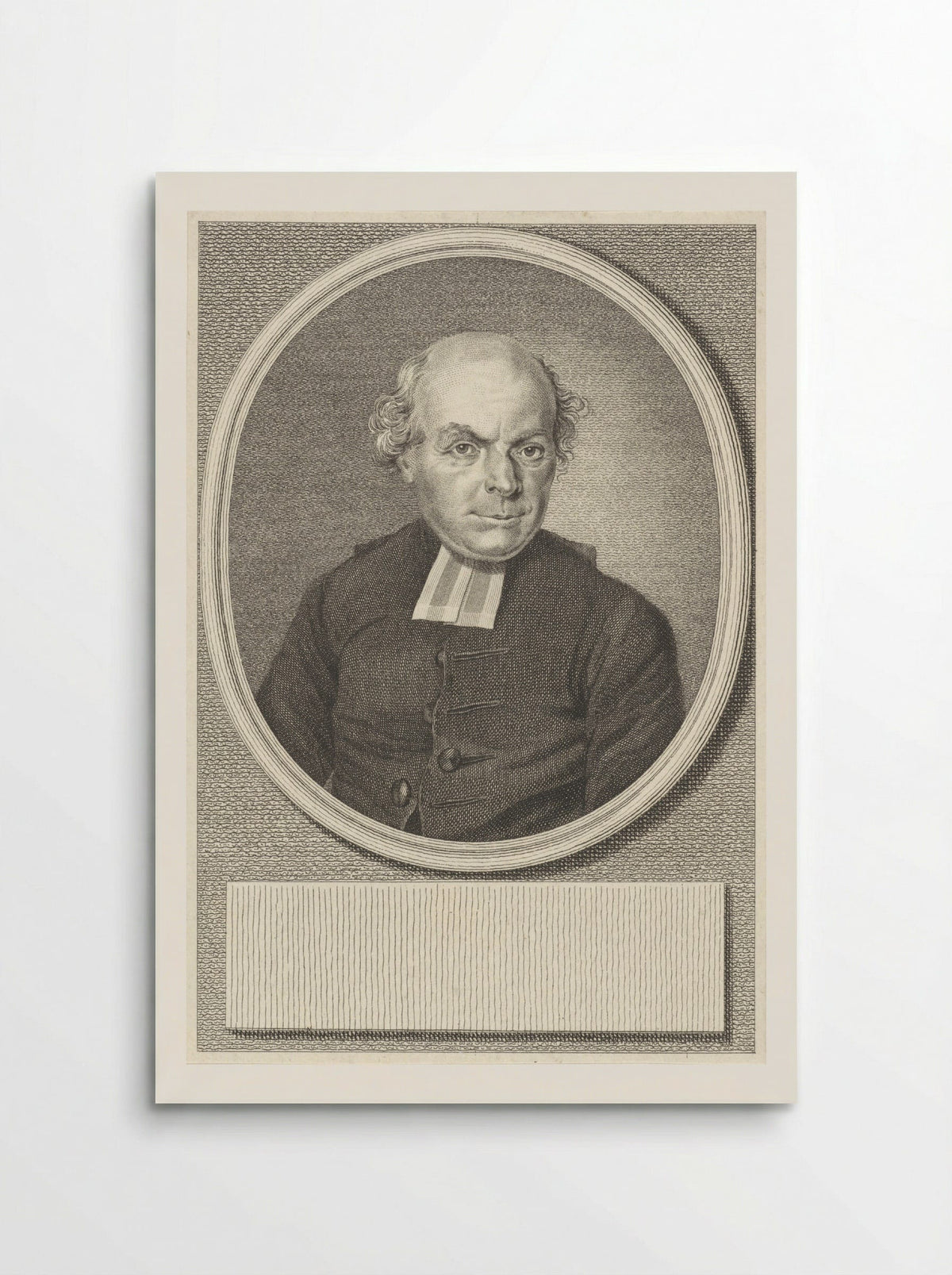 Portret van Joannes Claessen - Reinier Vinkeles (I) - Poster