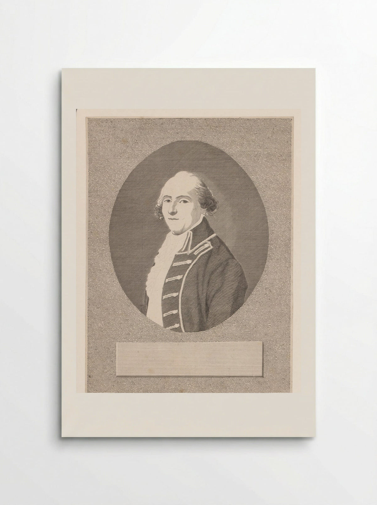 Portret van Johann Goercke - Anton Wachsmann - Poster