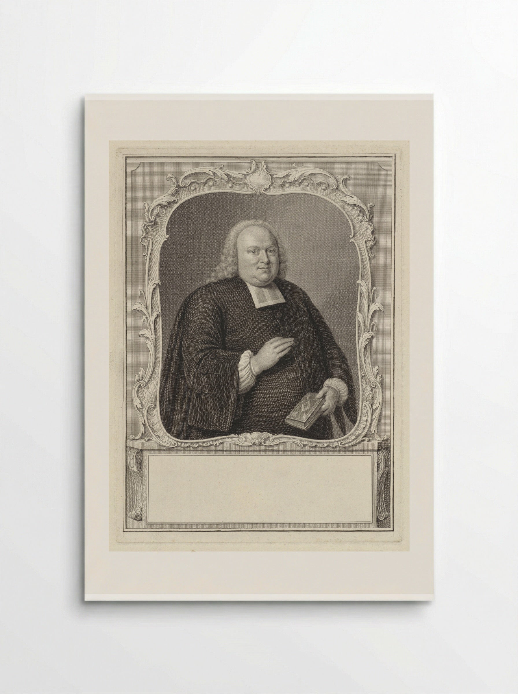 Portret van Johannes van Marle - Pieter Tanjé - Poster