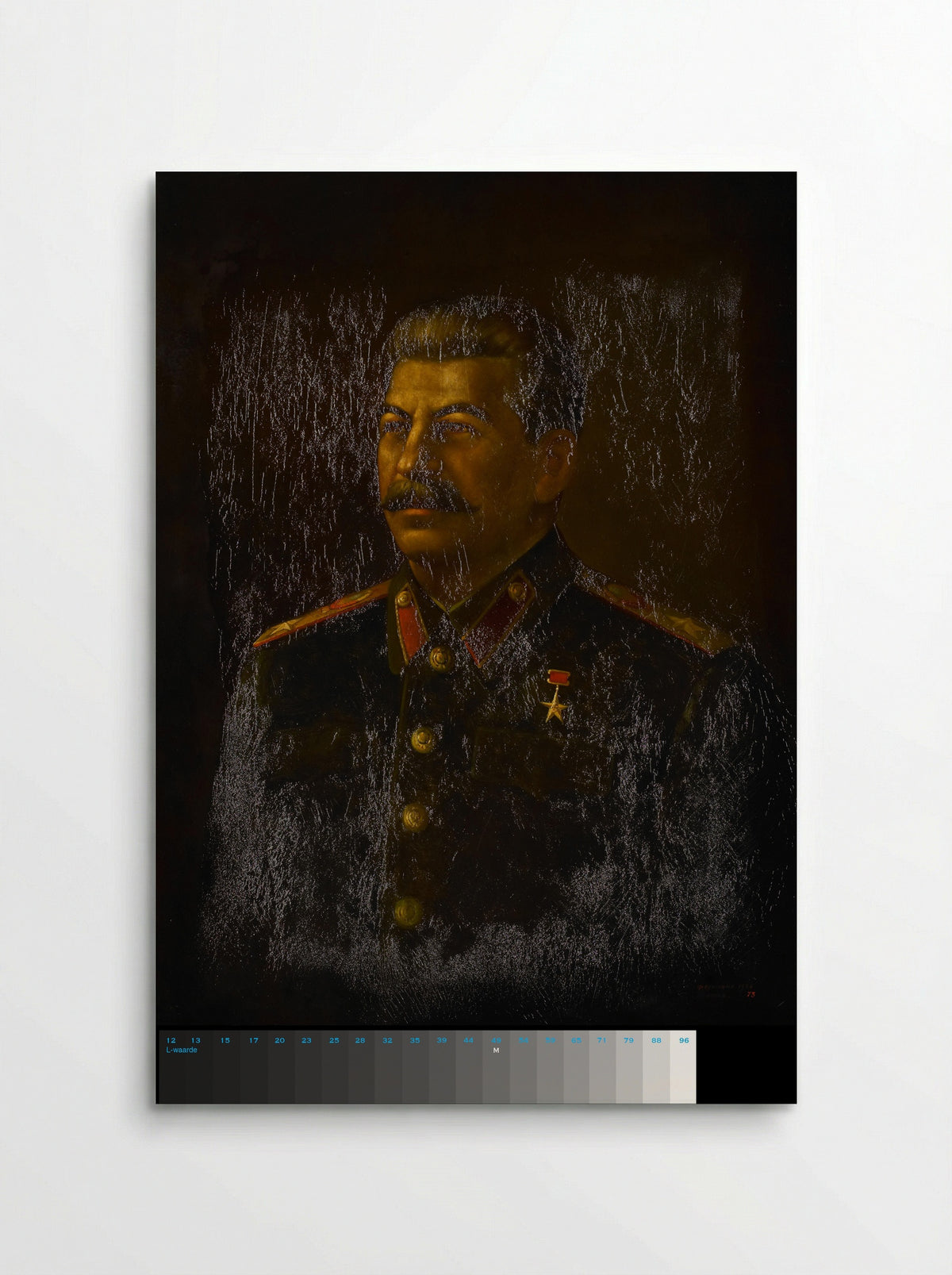 Portret van Joseph Stalin - Mikhail Grigoriyevich Pashinin - Poster