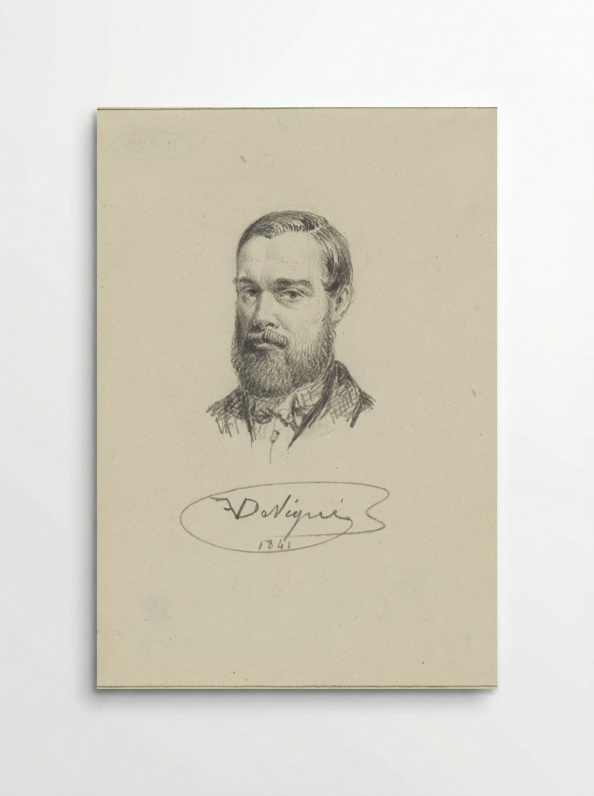 Portret van Ludovicus Roelandt - Félix De Vigne - Poster