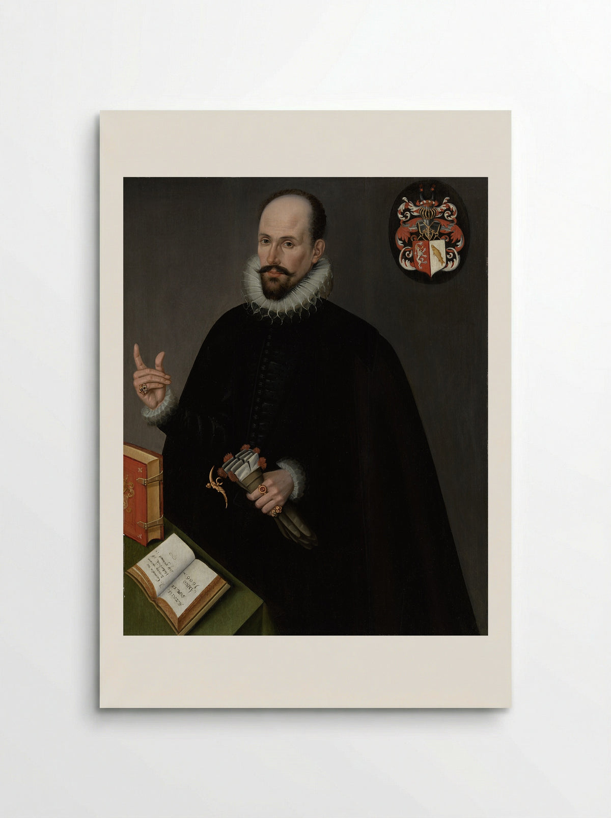 Portret van Ott van Bronckhorst - Cornelia toe Boecop - Poster