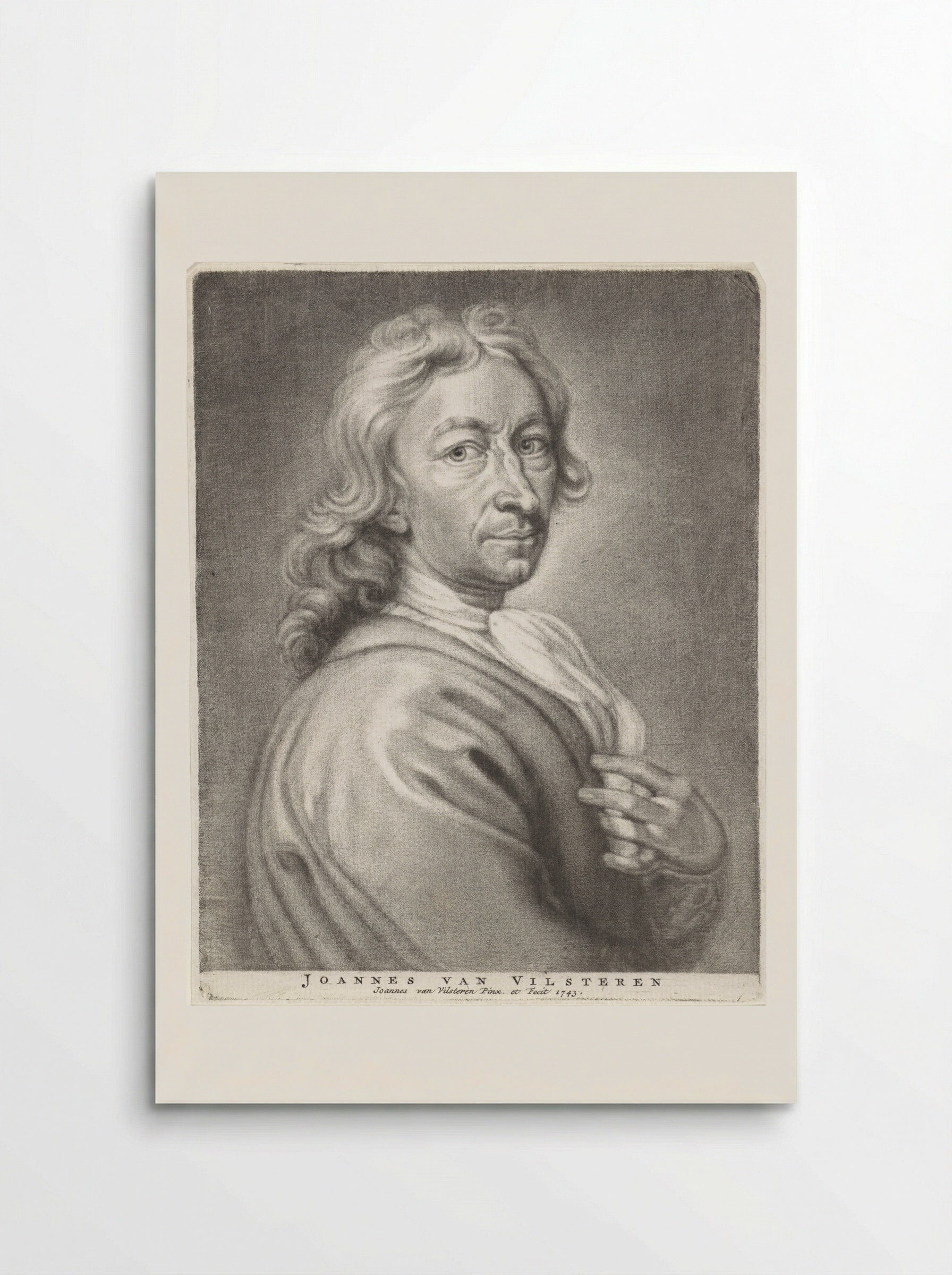 Portret van Paulus Gyöngyösi - Johannes van Vilsteren - Poster