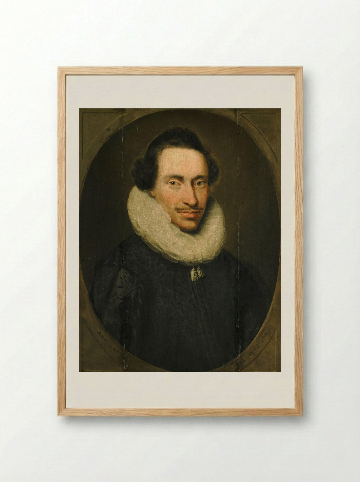 Portret van Philippe le Mire - Jacob Lambrechtsz. Loncke - Framed Print Wood