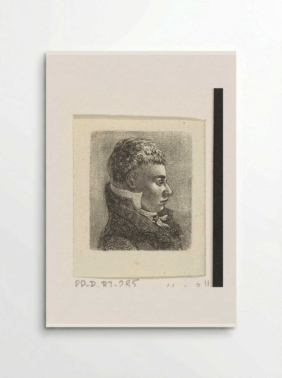 Portret van Pieter Otto van der Chijs - Ernst Willem Jan Bagelaar - Poster