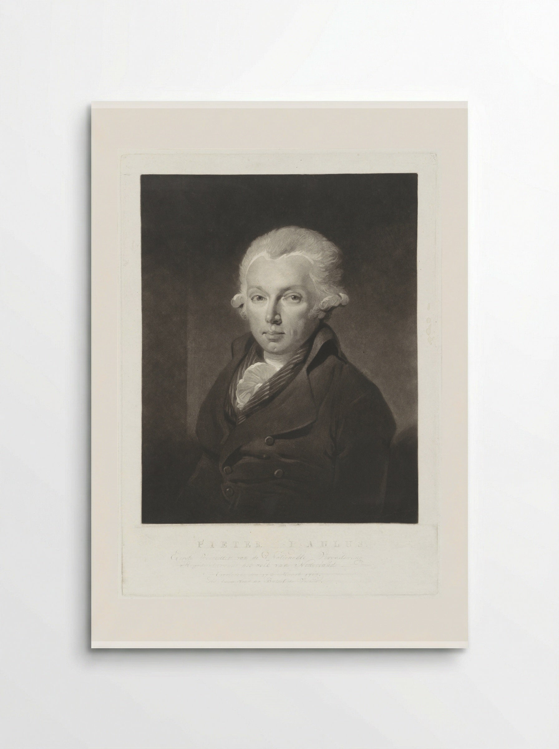 Portret van Pieter Paulus - Charles Howard Hodges - Poster