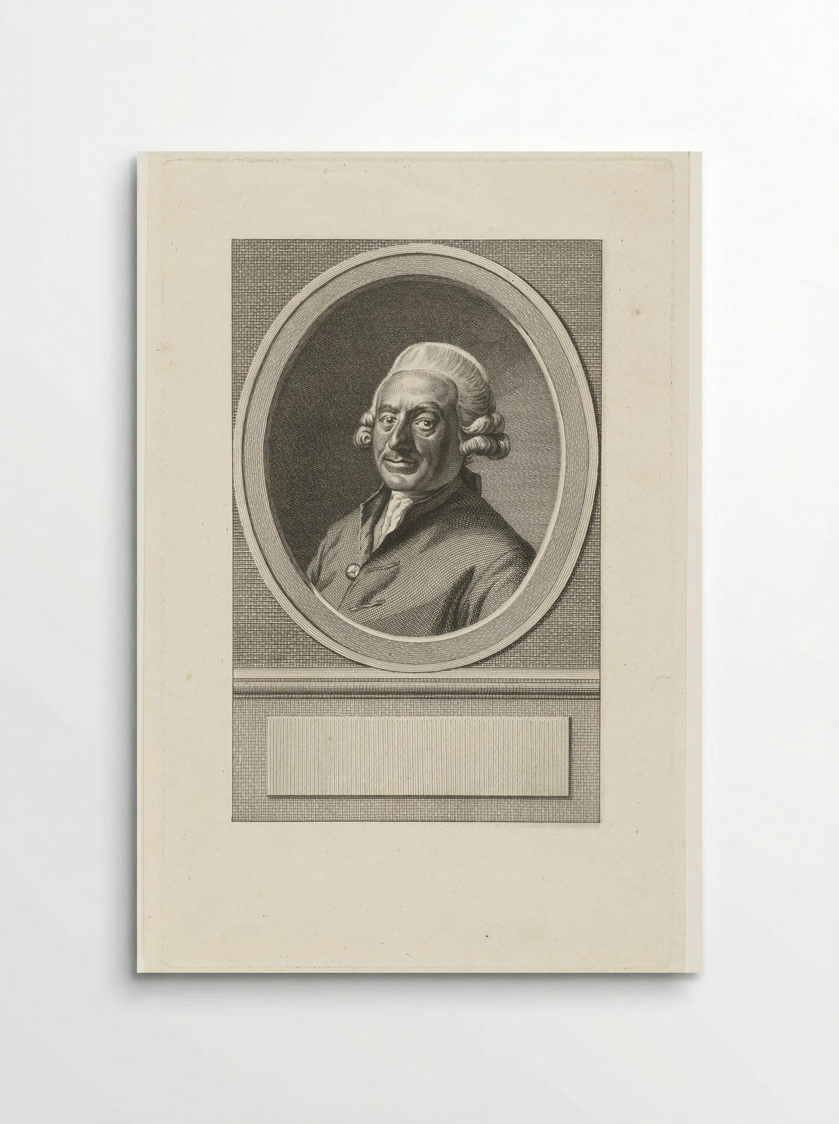 Portret van Pieter van Damme op 60-jarige leeftijd - Cornelis Bogerts - Poster