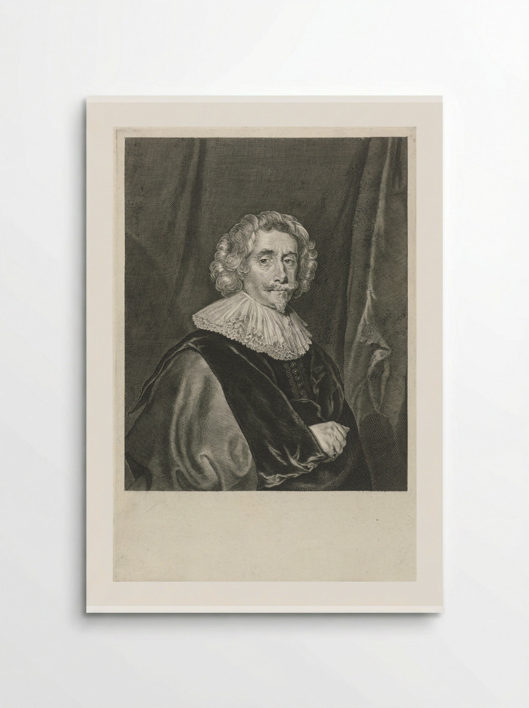 Portret van Sir John Webster - Theodor Matham - Poster