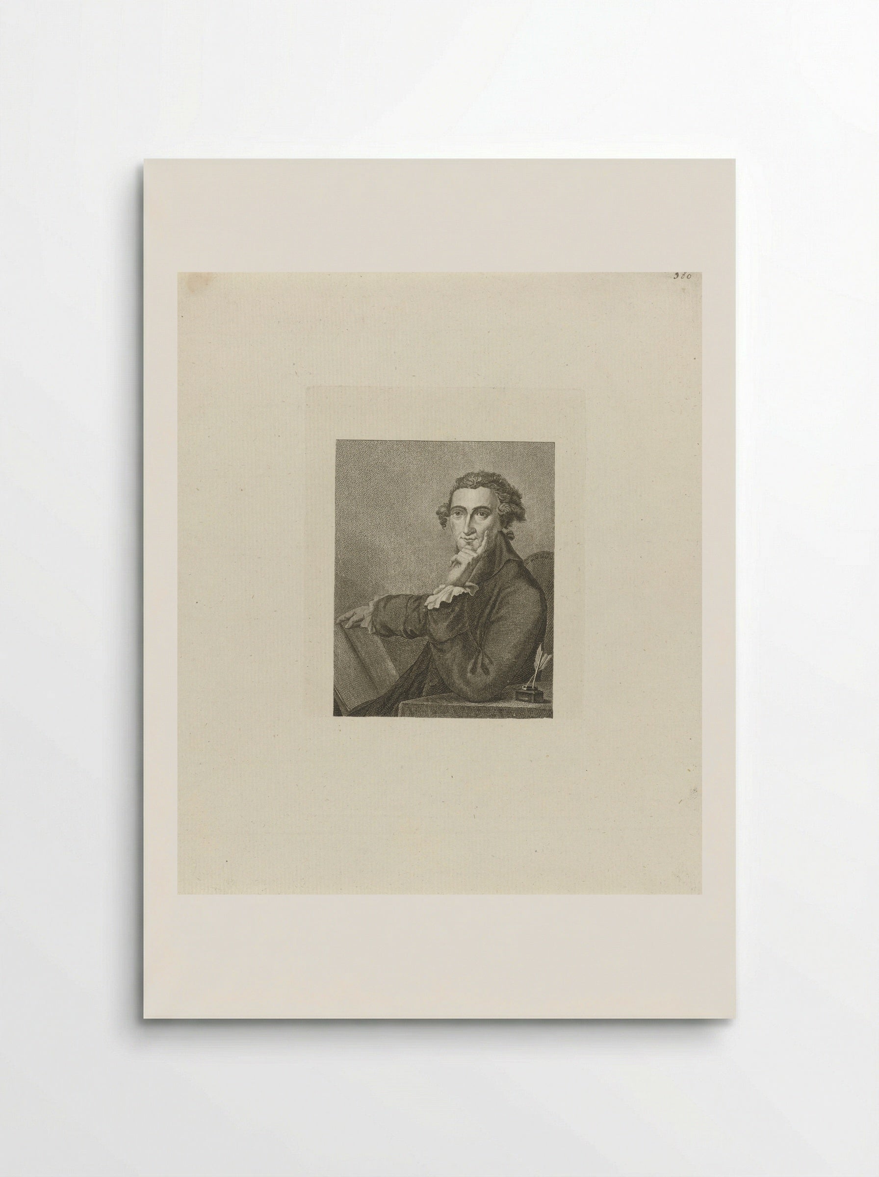 Portret van Thomas Paine - Theodorus de Roode - Poster