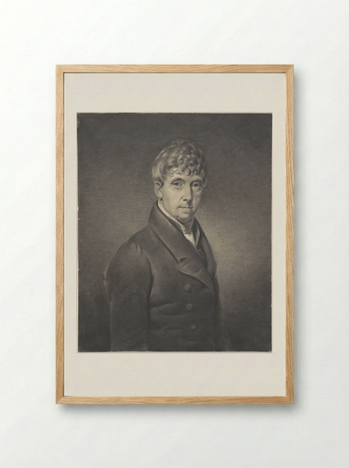 Portret van Willem George Frederik, prins van Oranje-Nassau - Charles Howard Hodges - Framed Print Wood