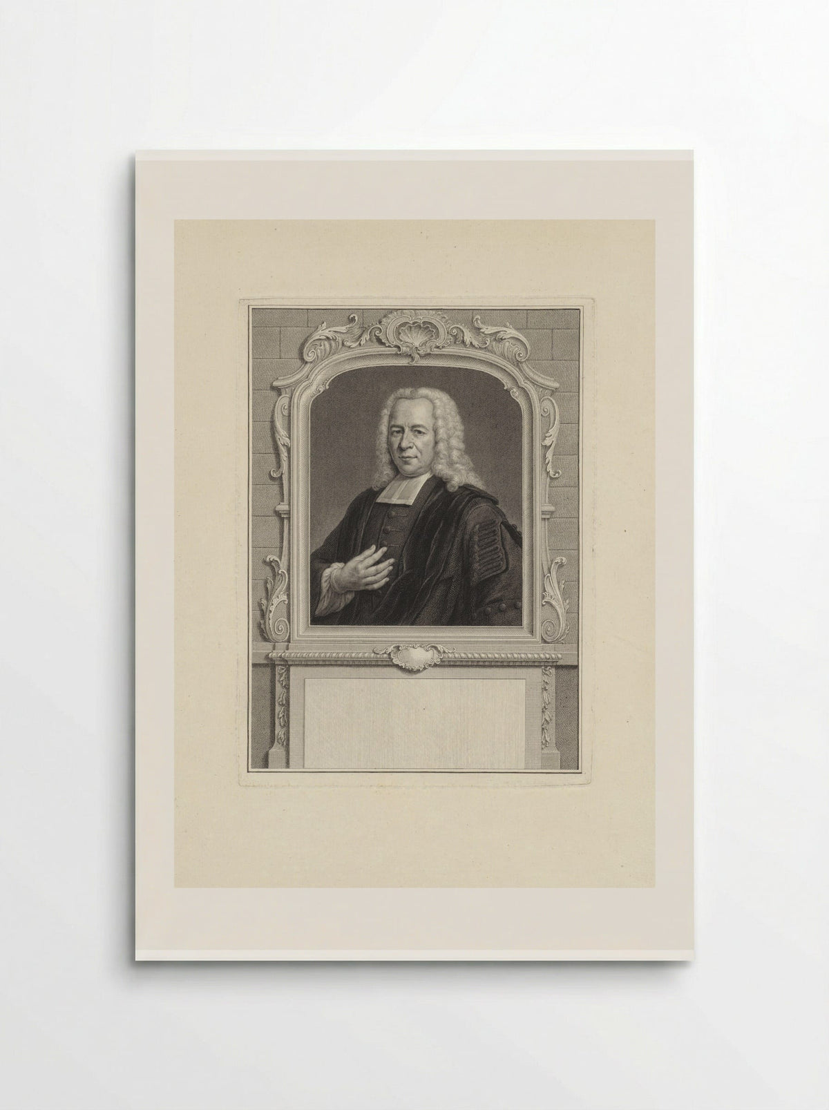 Portret van Willem van Irhoven - Pieter Tanjé - Poster