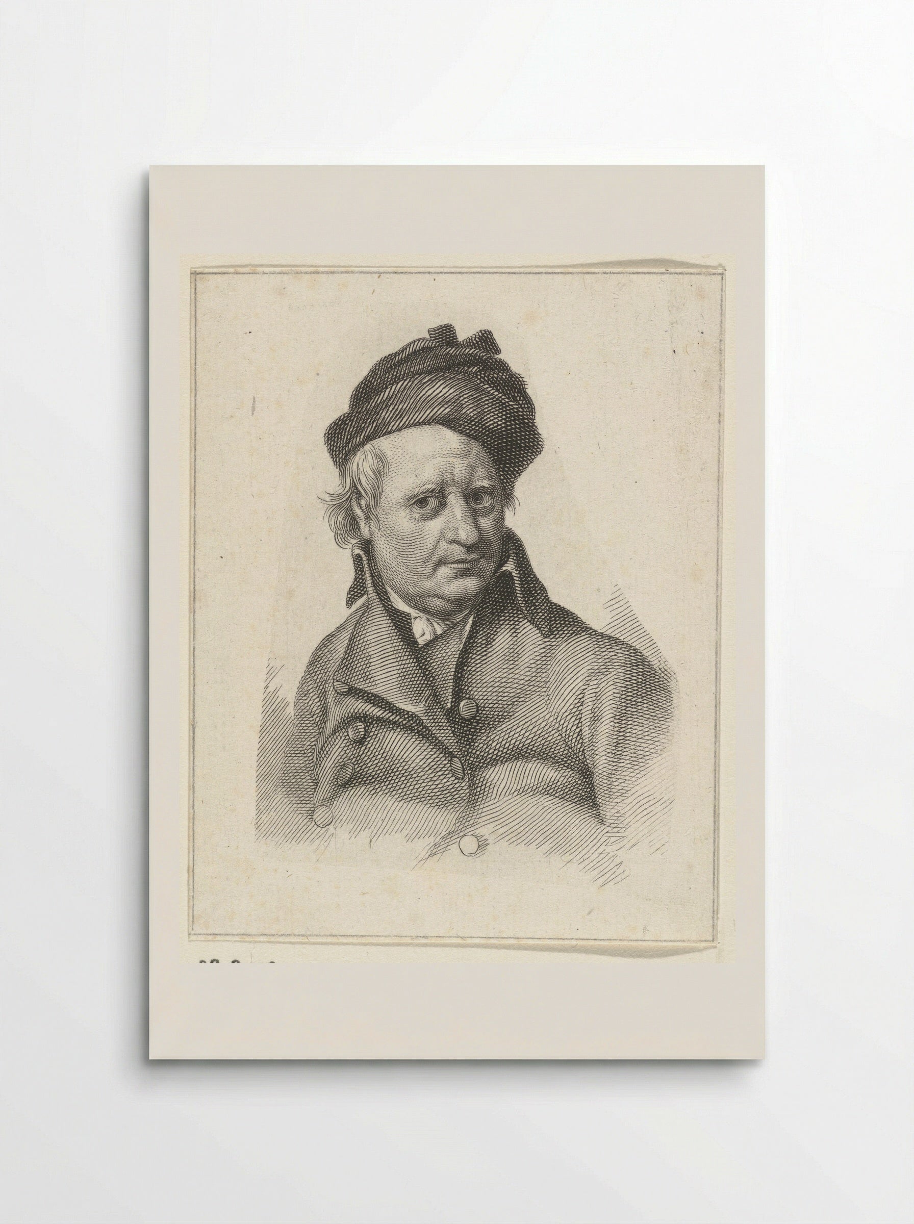 Portret van Wybrand Hendriks - Jacob Ernst Marcus - Poster