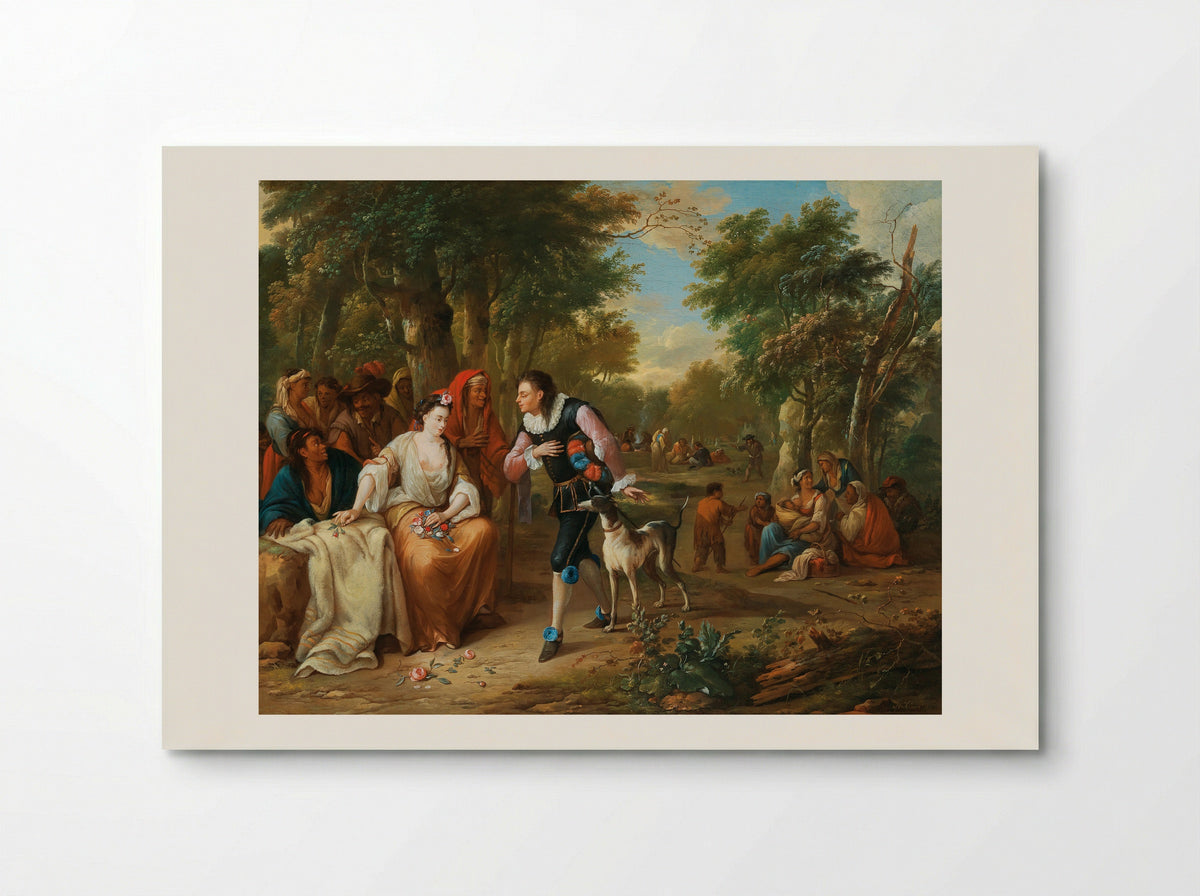 Portret van de eerste graaf van Albemarle - Hendrik Carré (I) - Poster