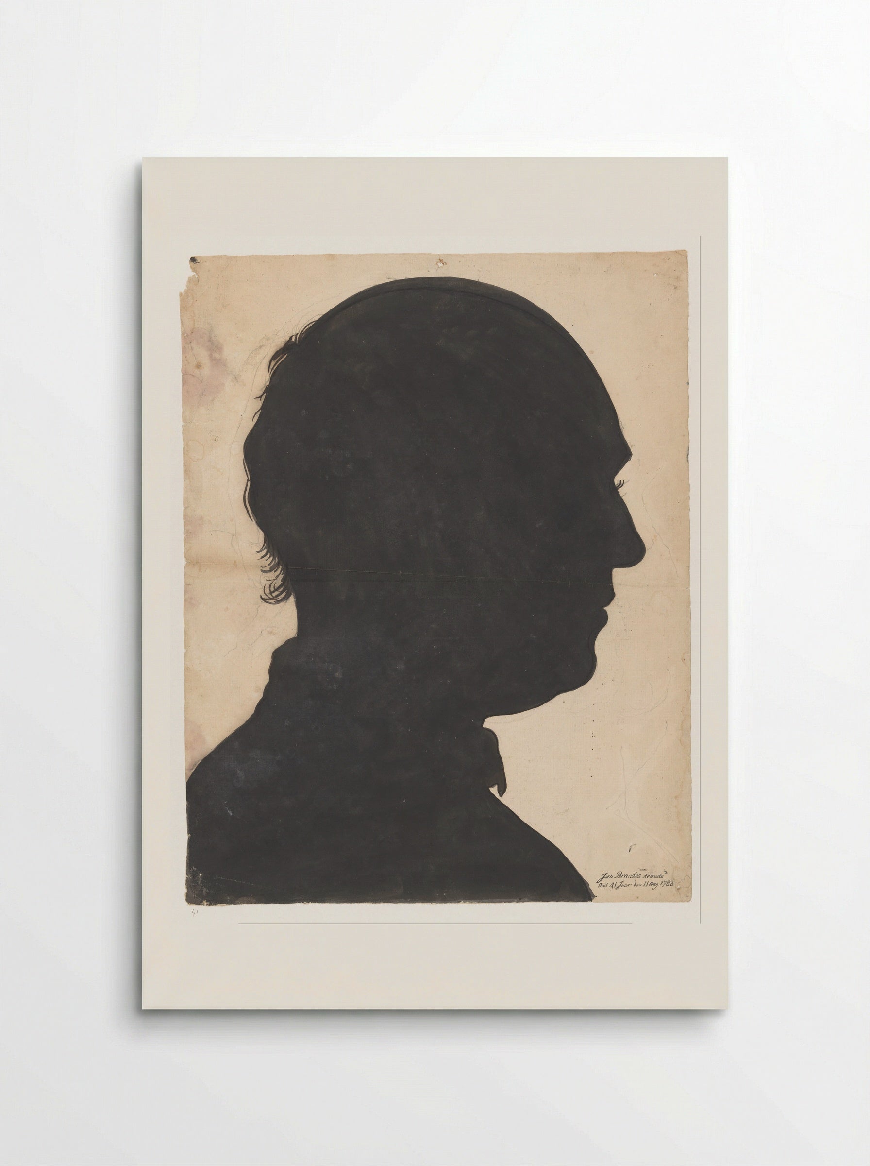 Portret van een Boeginees - Jan Brandes - Poster