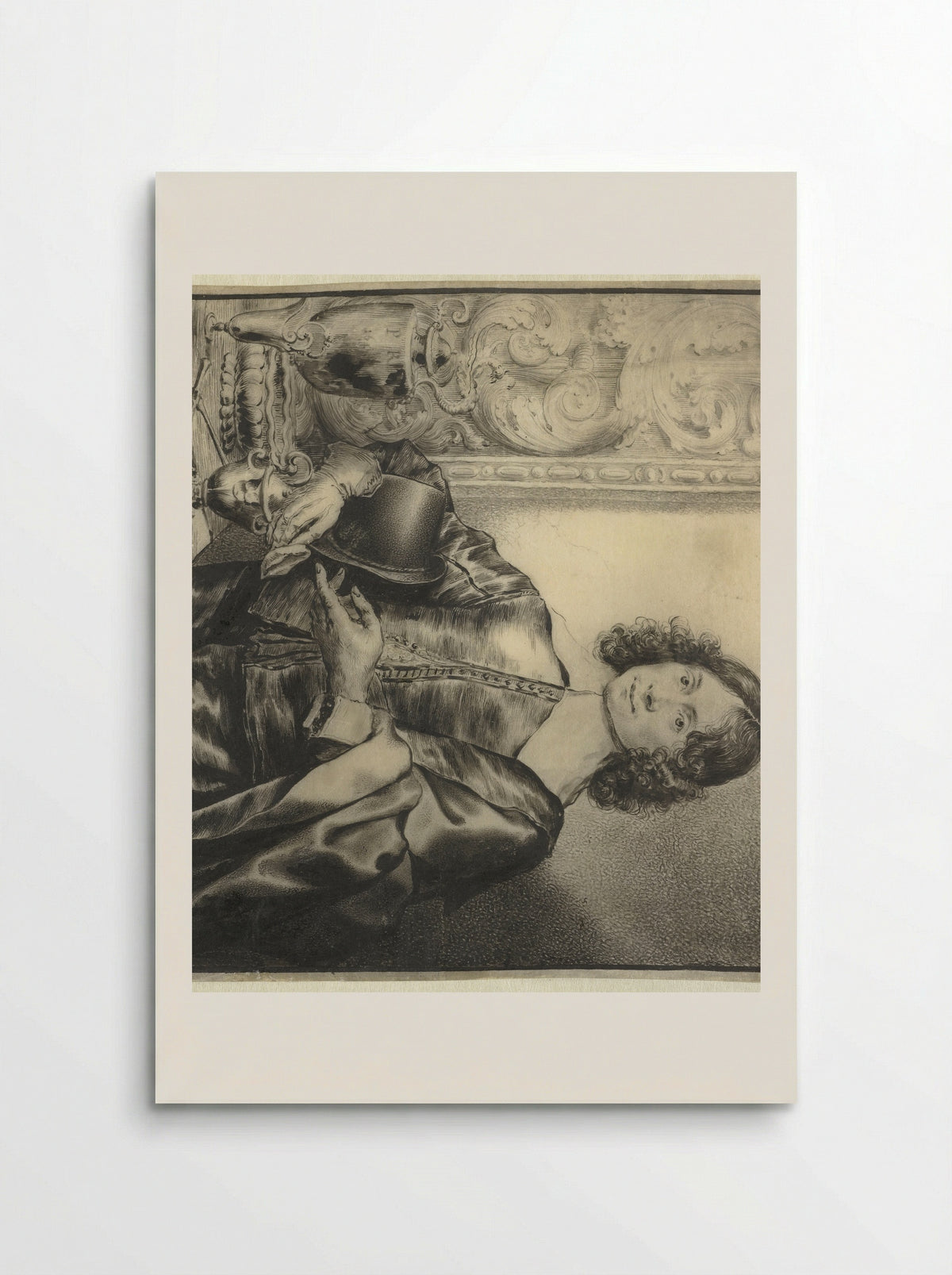 Portret van een edelsmid - Pieter Rottermondt - Poster
