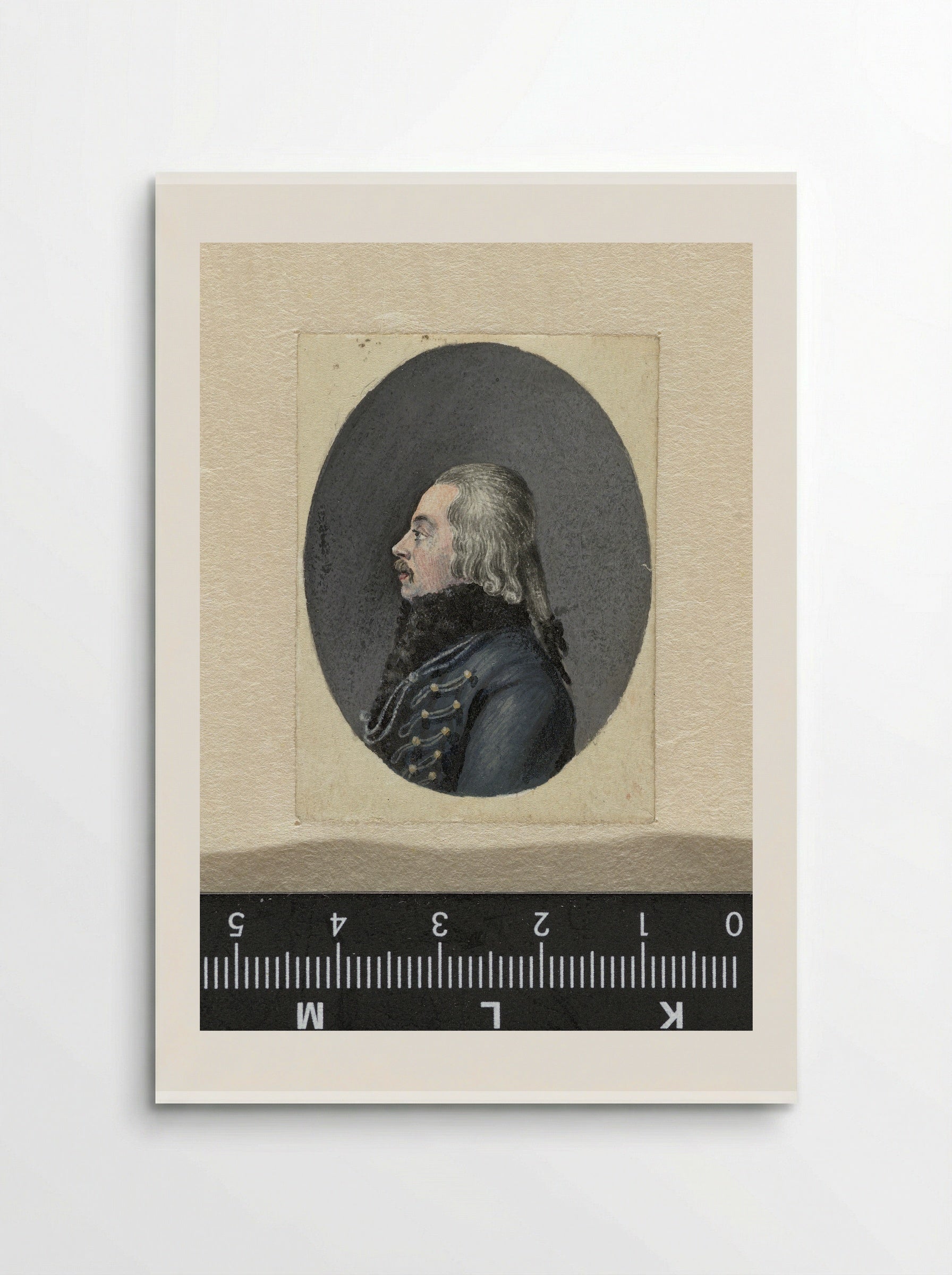 Portret van een huzarenofficier - Ernst Willem Jan Bagelaar - Poster
