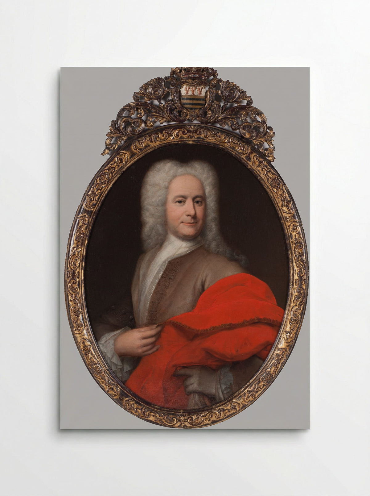 Portret van een krijgsoverste - Johannes Vollevens (I) - Poster
