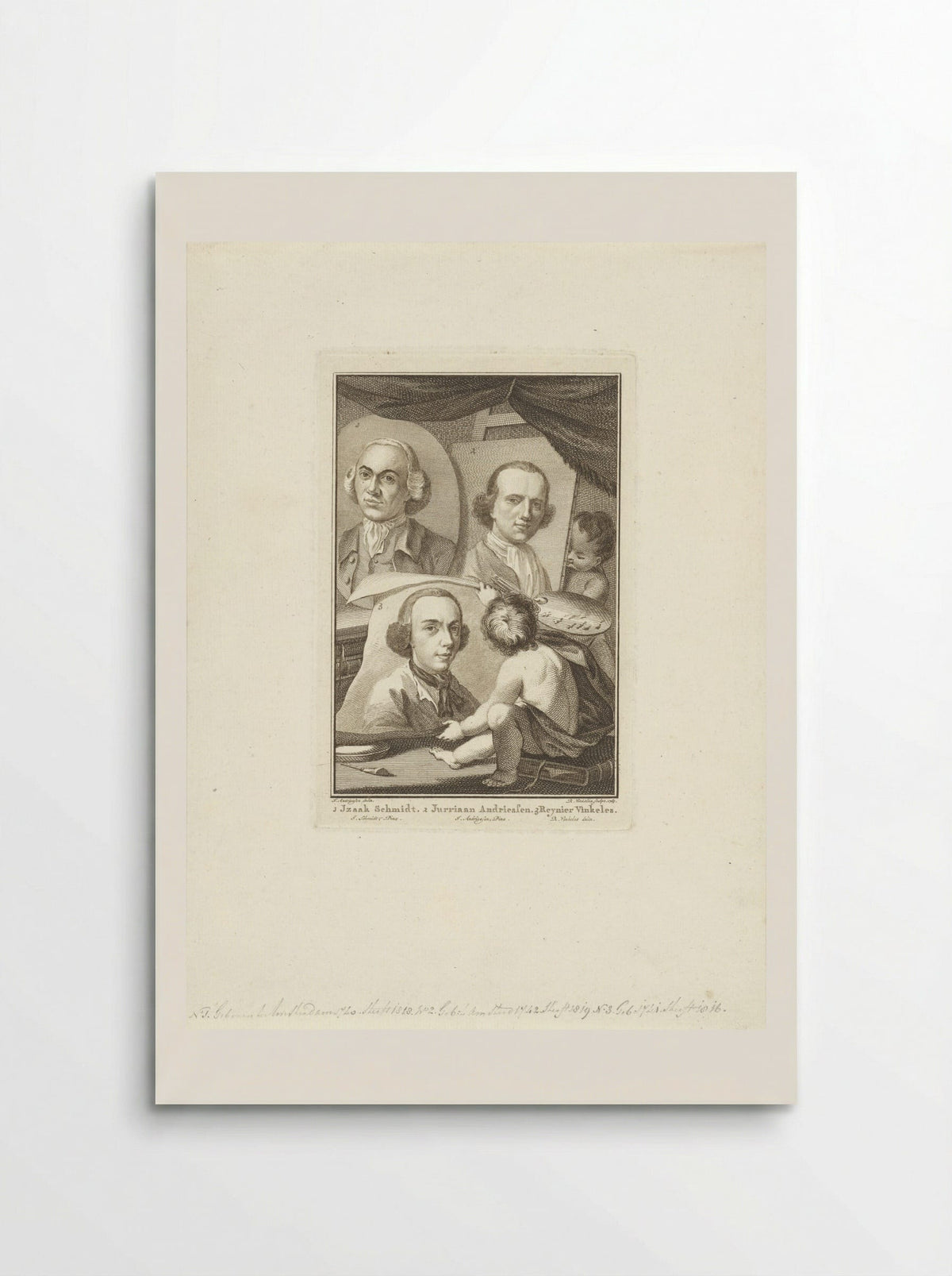 Portret van een onbekende man - Jurriaan Andriessen - Poster