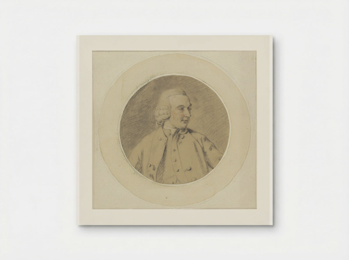 Portret van schilder Jacques Ignatius de Roore - Jan Punt - Poster