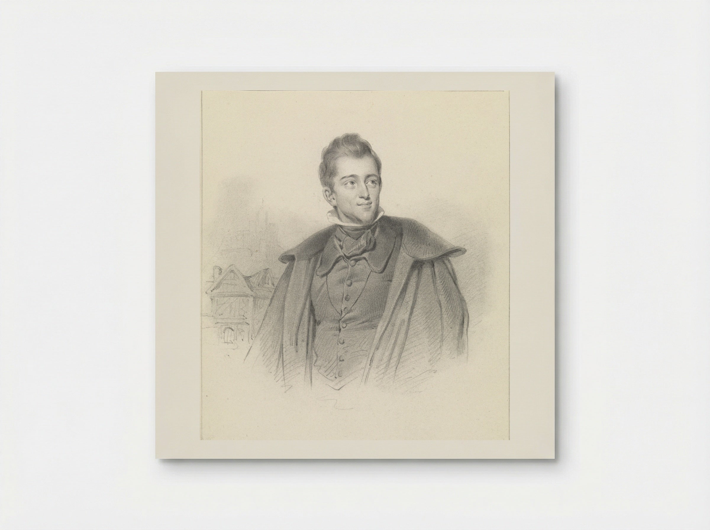 Portret van tsaar Peter de Grote - Johannes Bosboom - Poster
