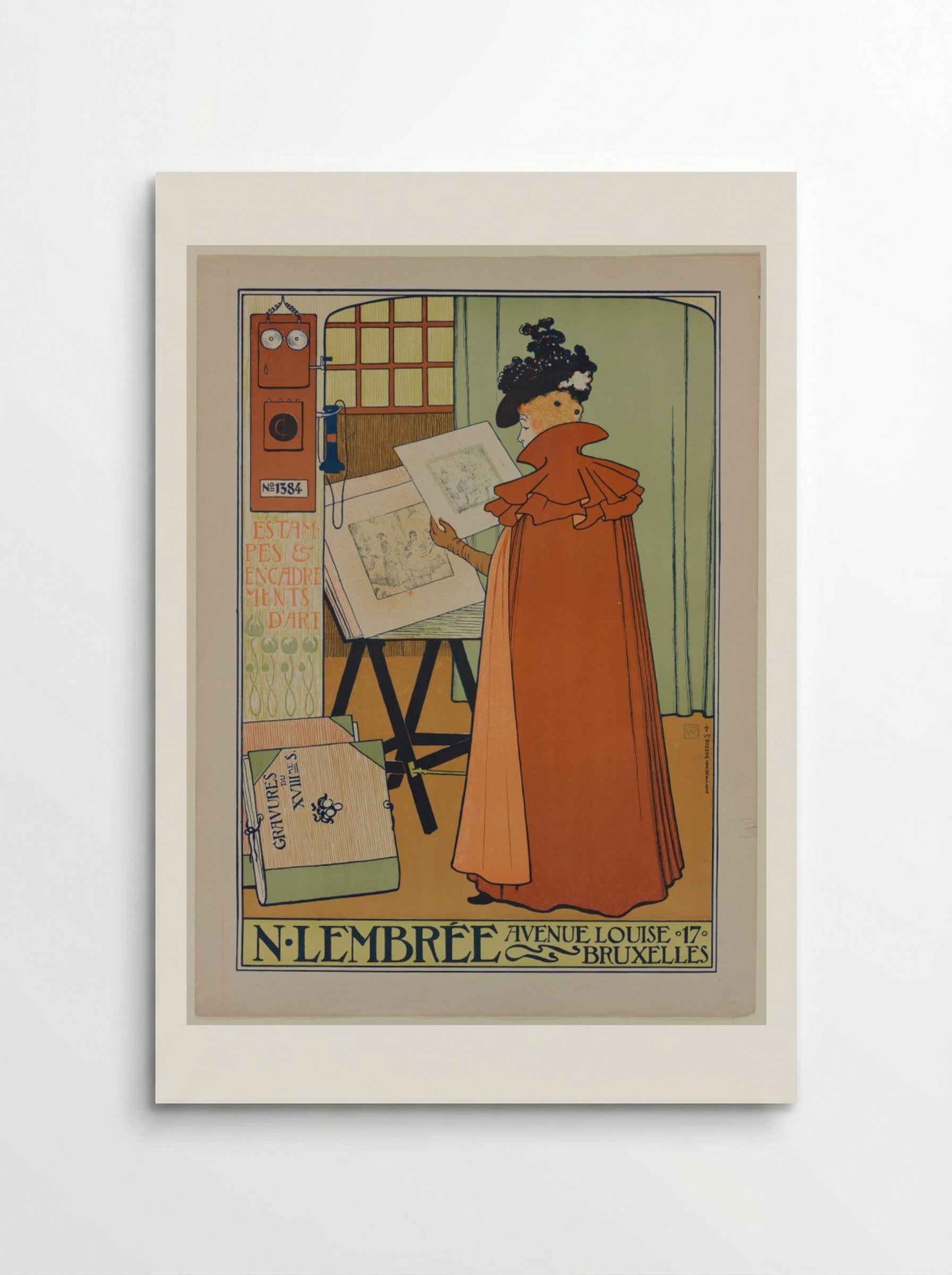 Poster for the Lembrée Gallery - Théo van Rysselberghe - Poster