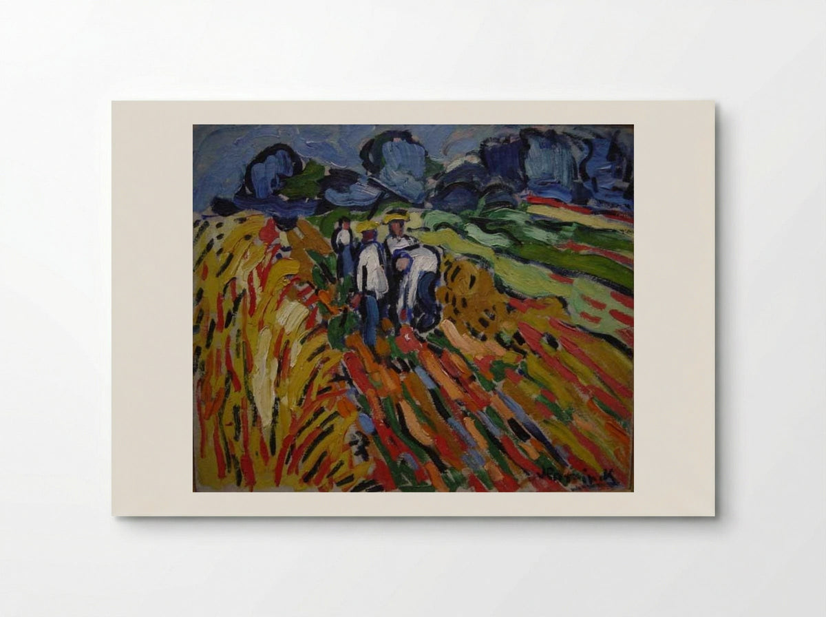 Potato Pickers - Maurice de Vlaminck - Poster