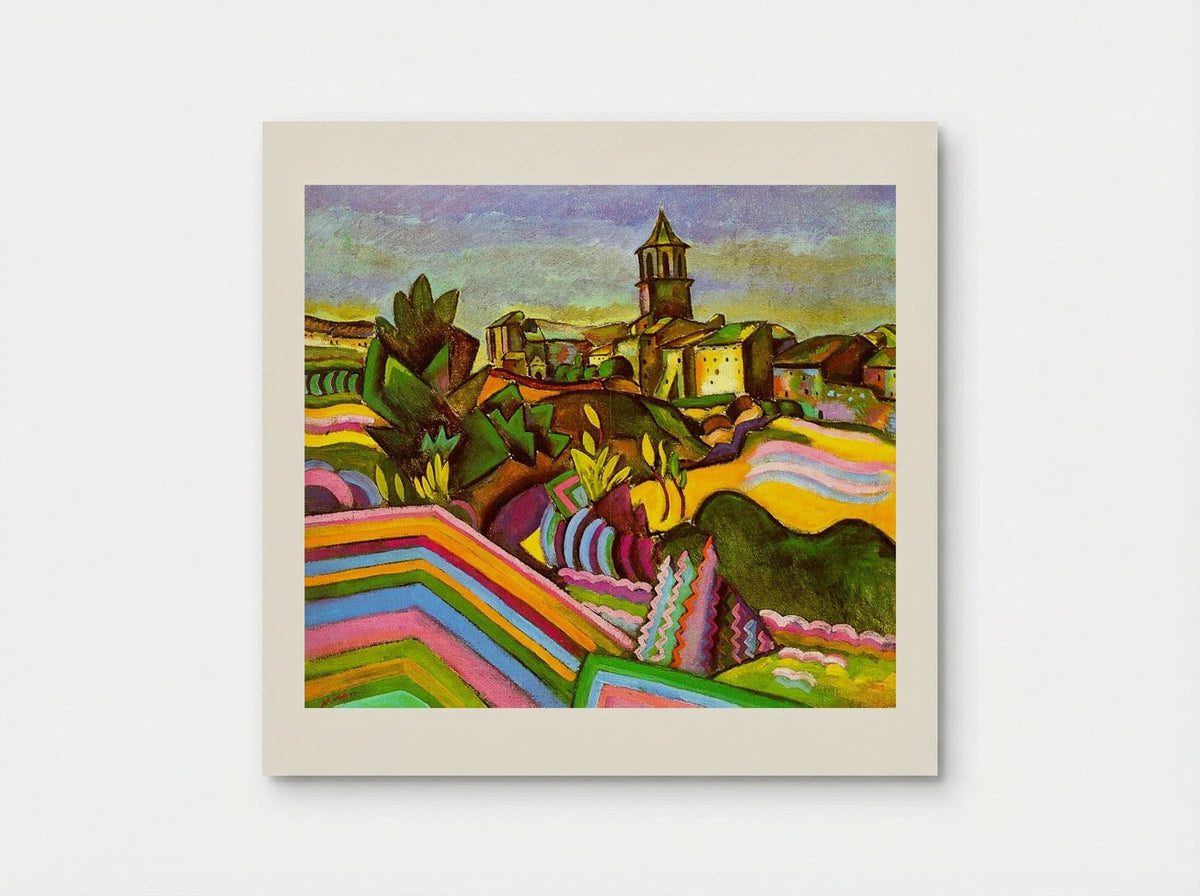 Prades, the Village - Joan Miró - Poster