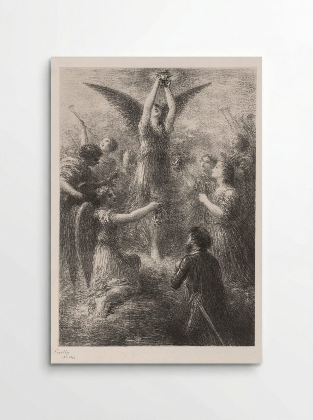 Prelude to Lohengrin - Henri Fantin-Latour - Poster