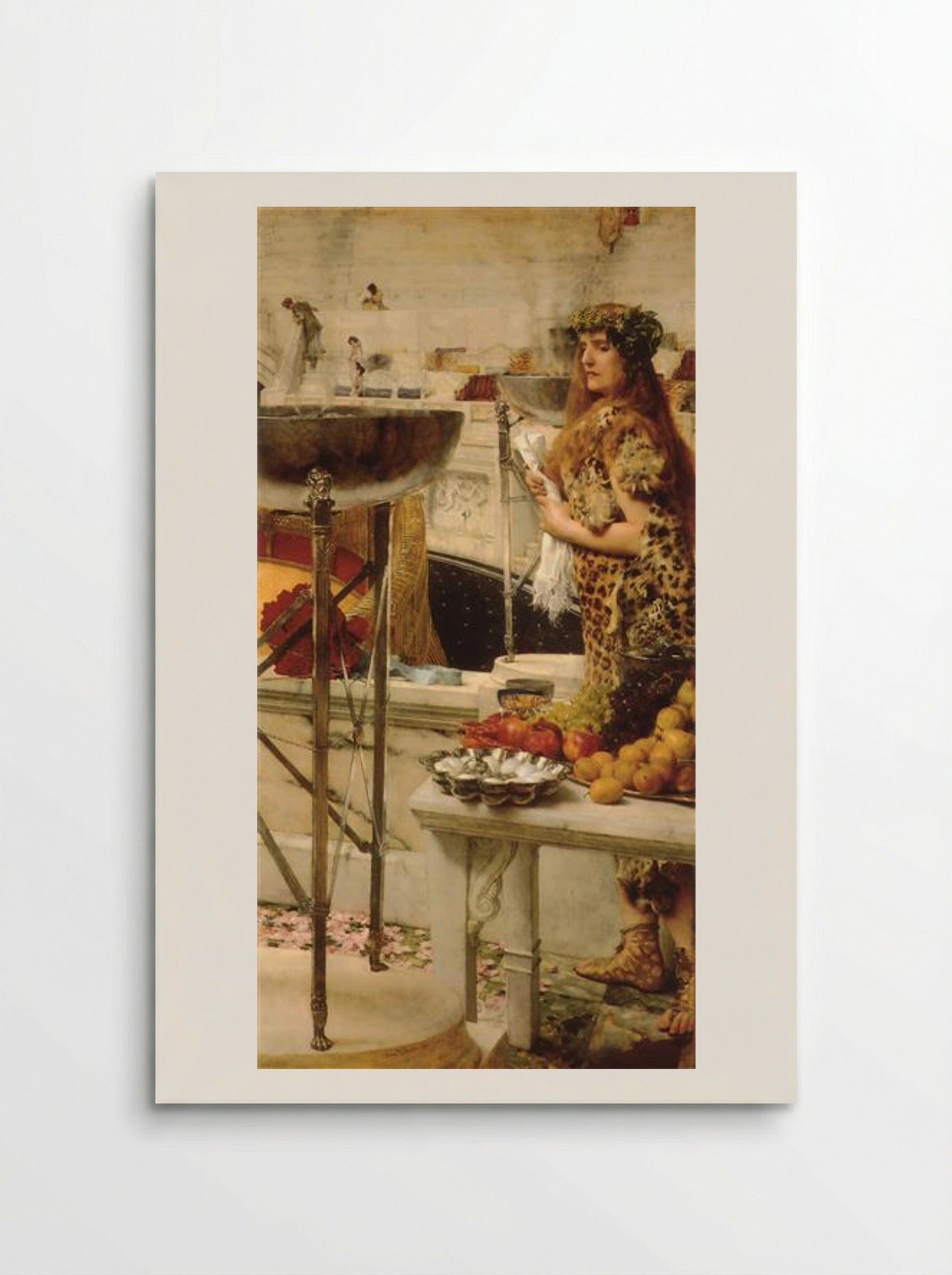 Preparation in the Coliseum - Sir Lawrence Alma-Tadema - Poster