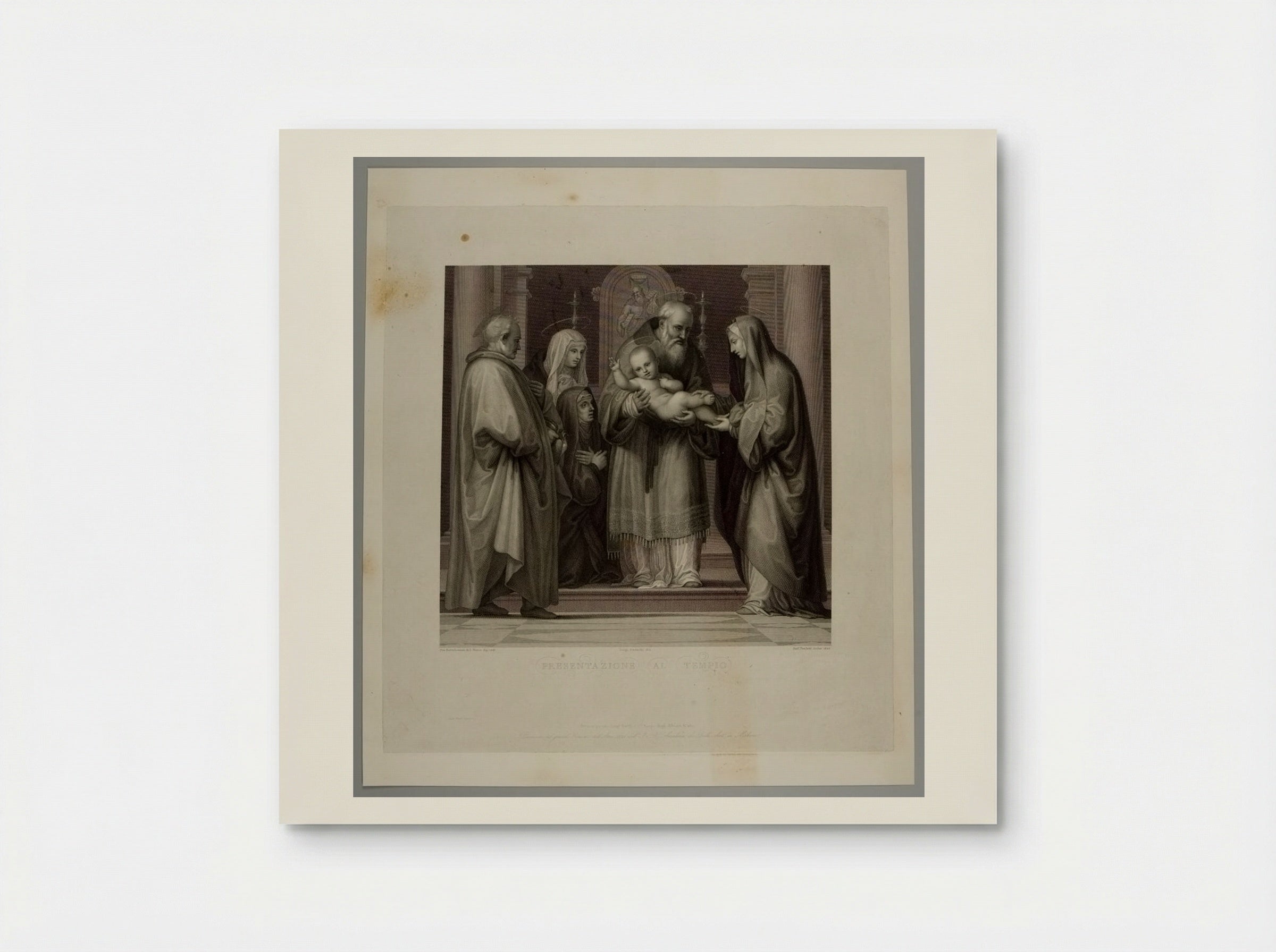 Presentazione al Tempio - Antonio Perfetti - Poster