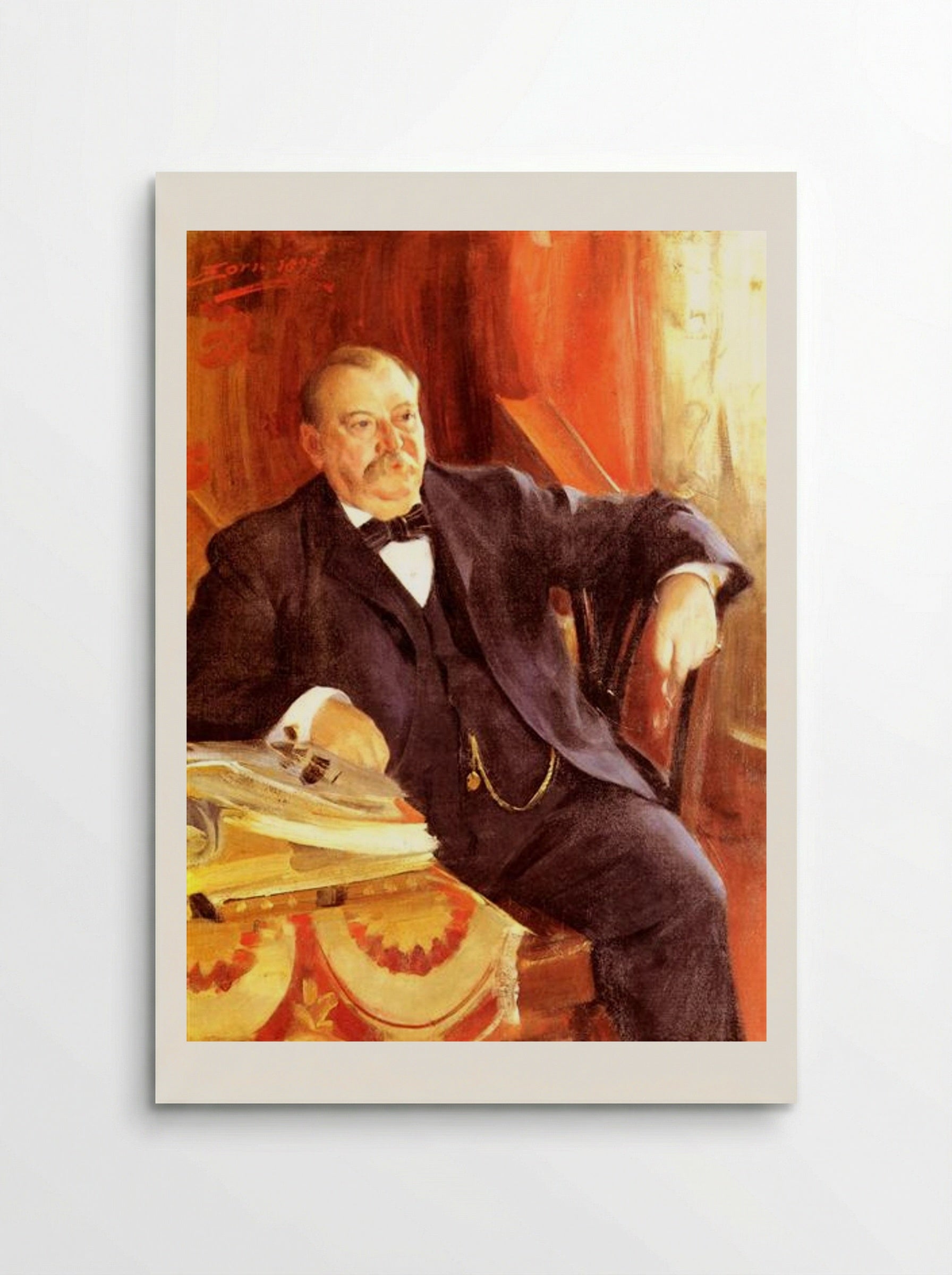 President Grover Cleveland - Anders Zorn - Poster