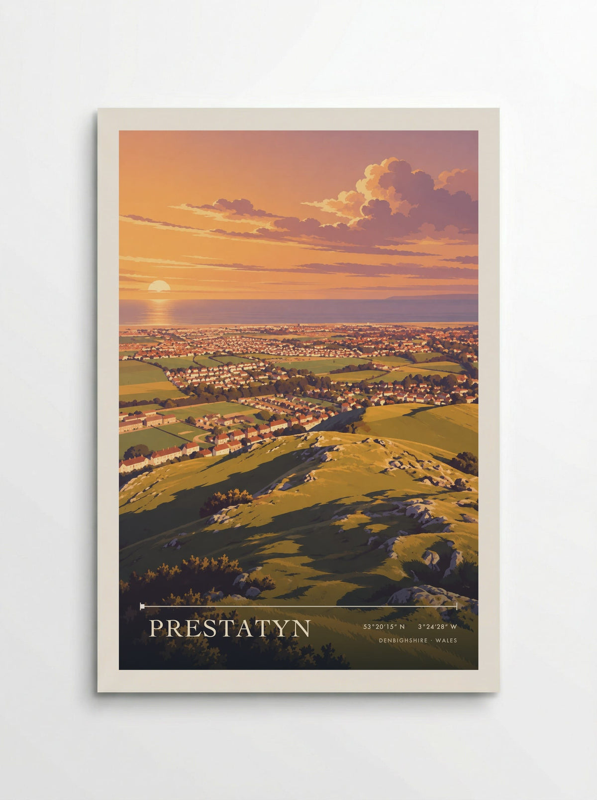 Prestatyn, Denbighshire | Travel Poster - Poster