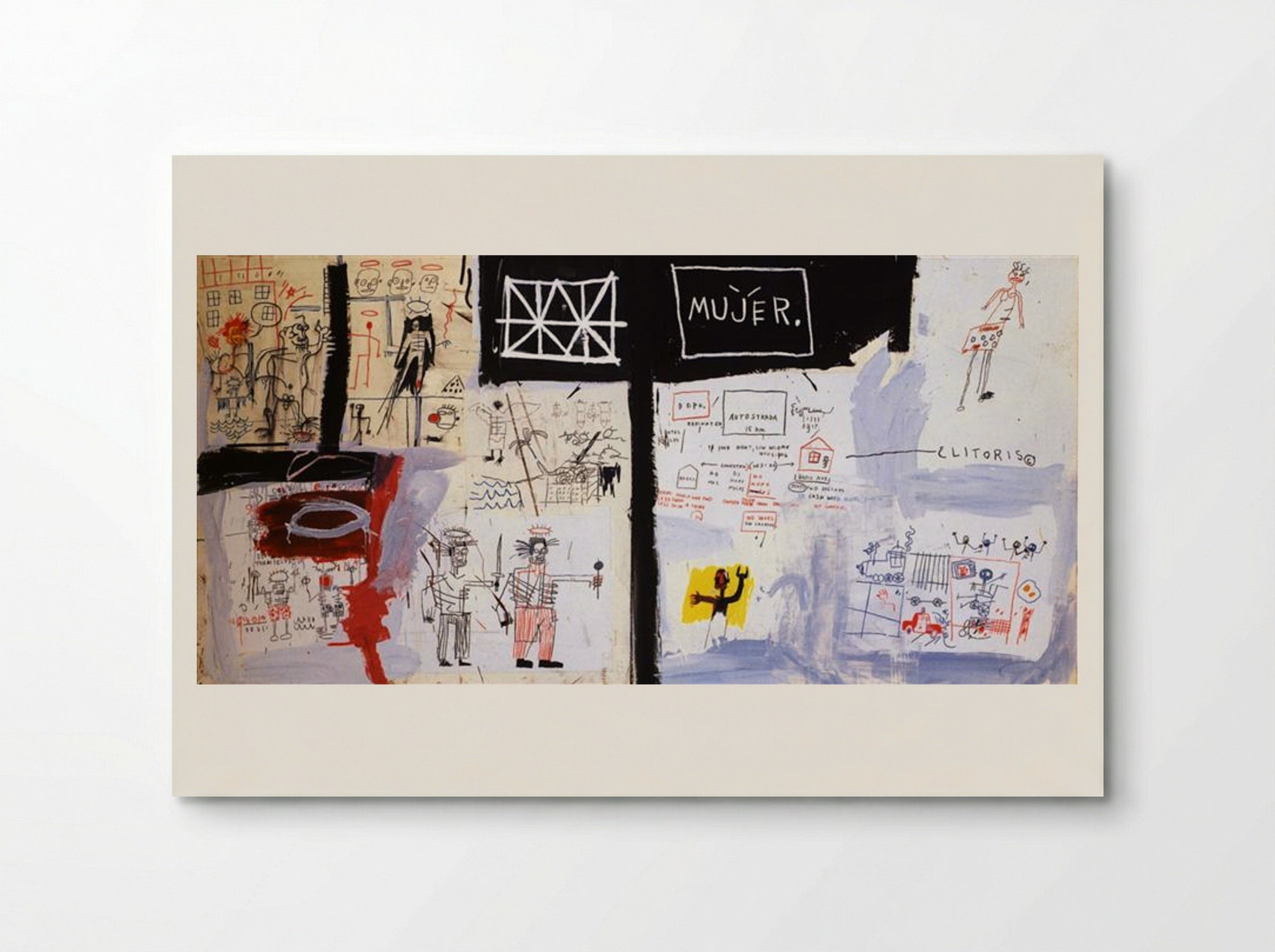 Price of Gasoline in the Third World - Jean-Michel Basquiat - Poster