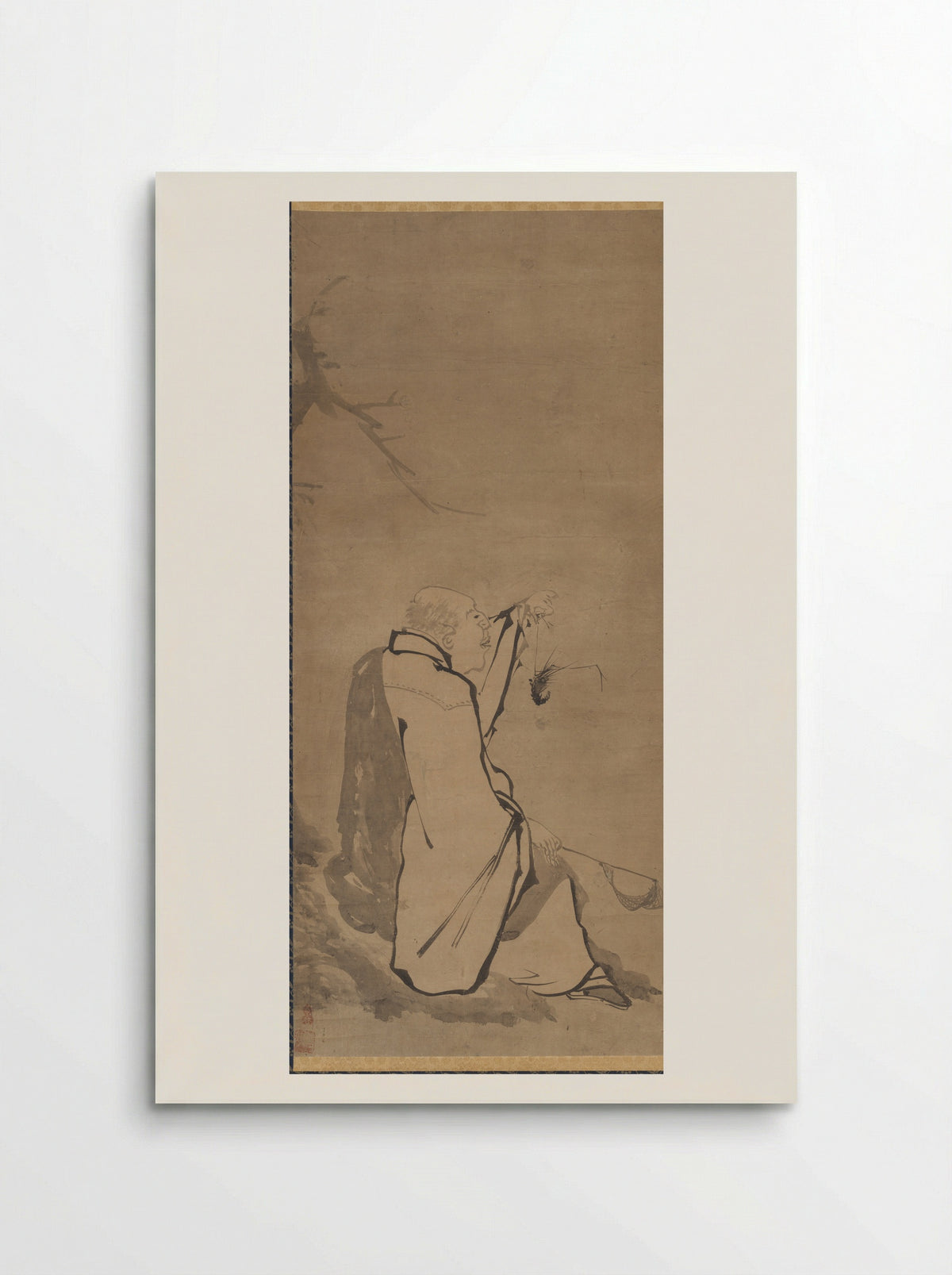 Priest Xianzi - Unkoku Tōgan - Poster