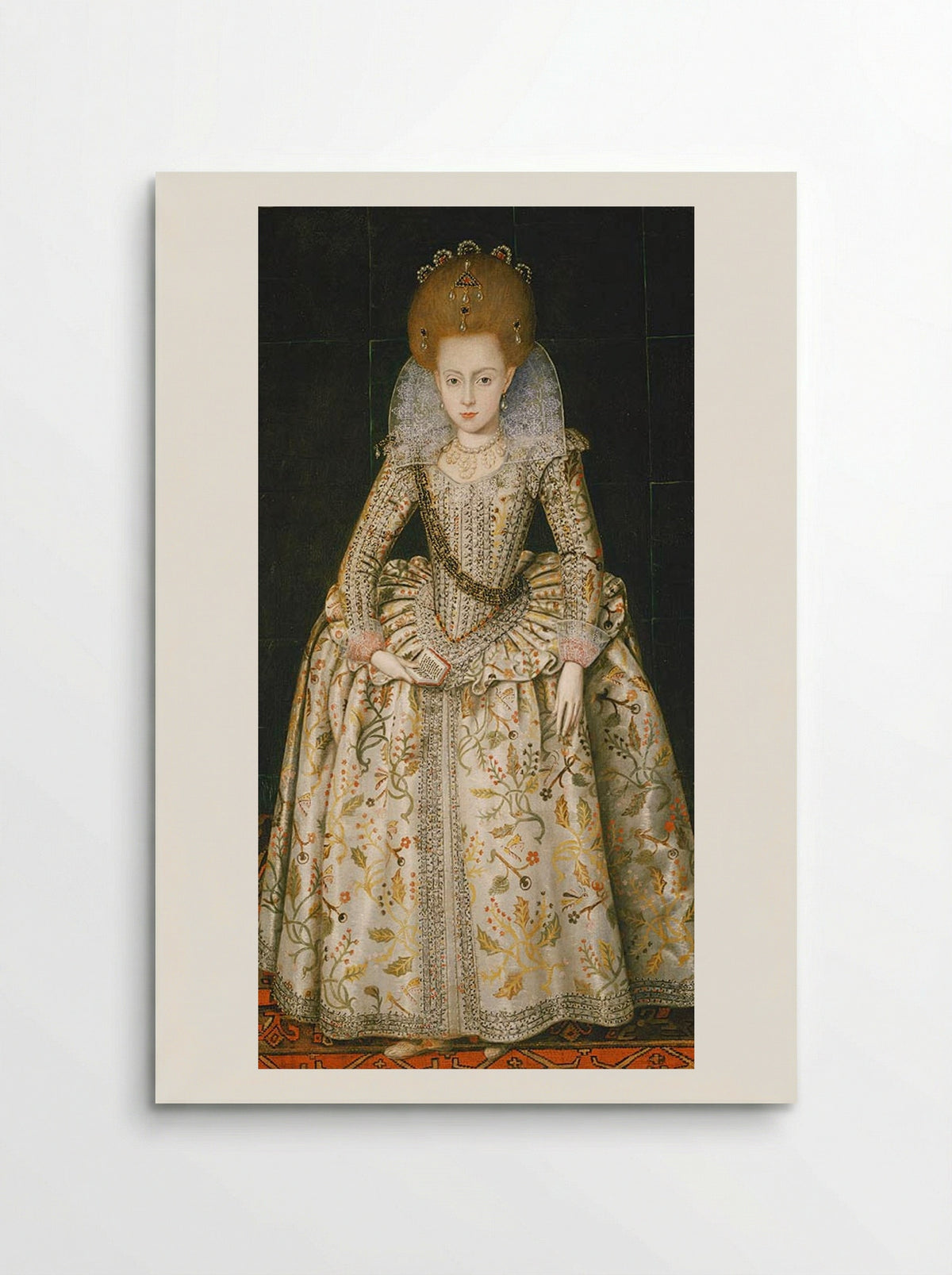 Princess Elizabeth, Later Queen of Bohemia - Robert Peake the Elder - Poster