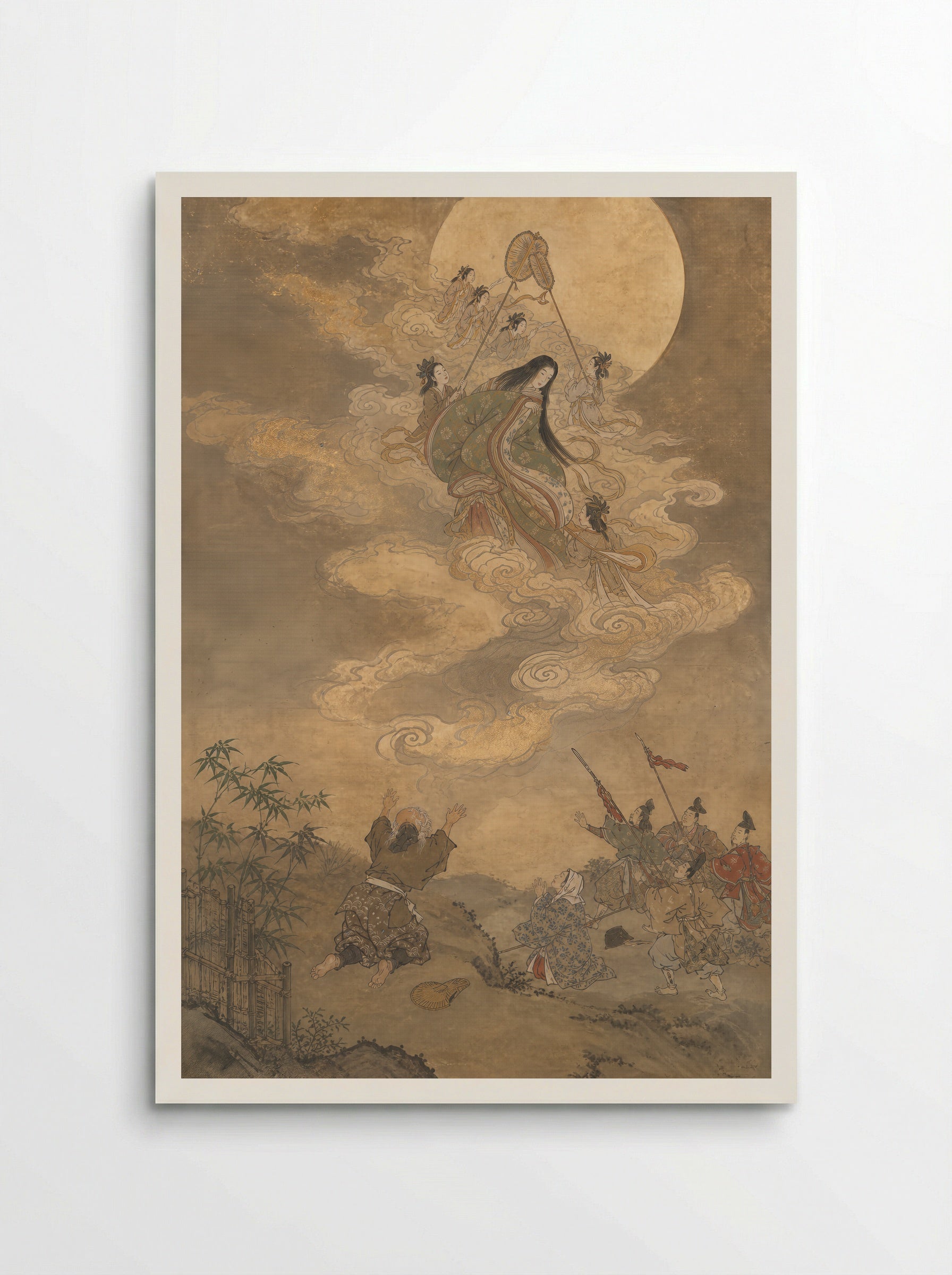 Princess Kaguya: Received by the Moon - Poster