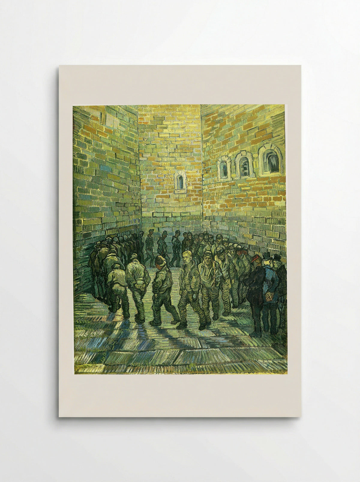 Prisoners Exercising (Prisoners Round) - Vincent van Gogh - Poster