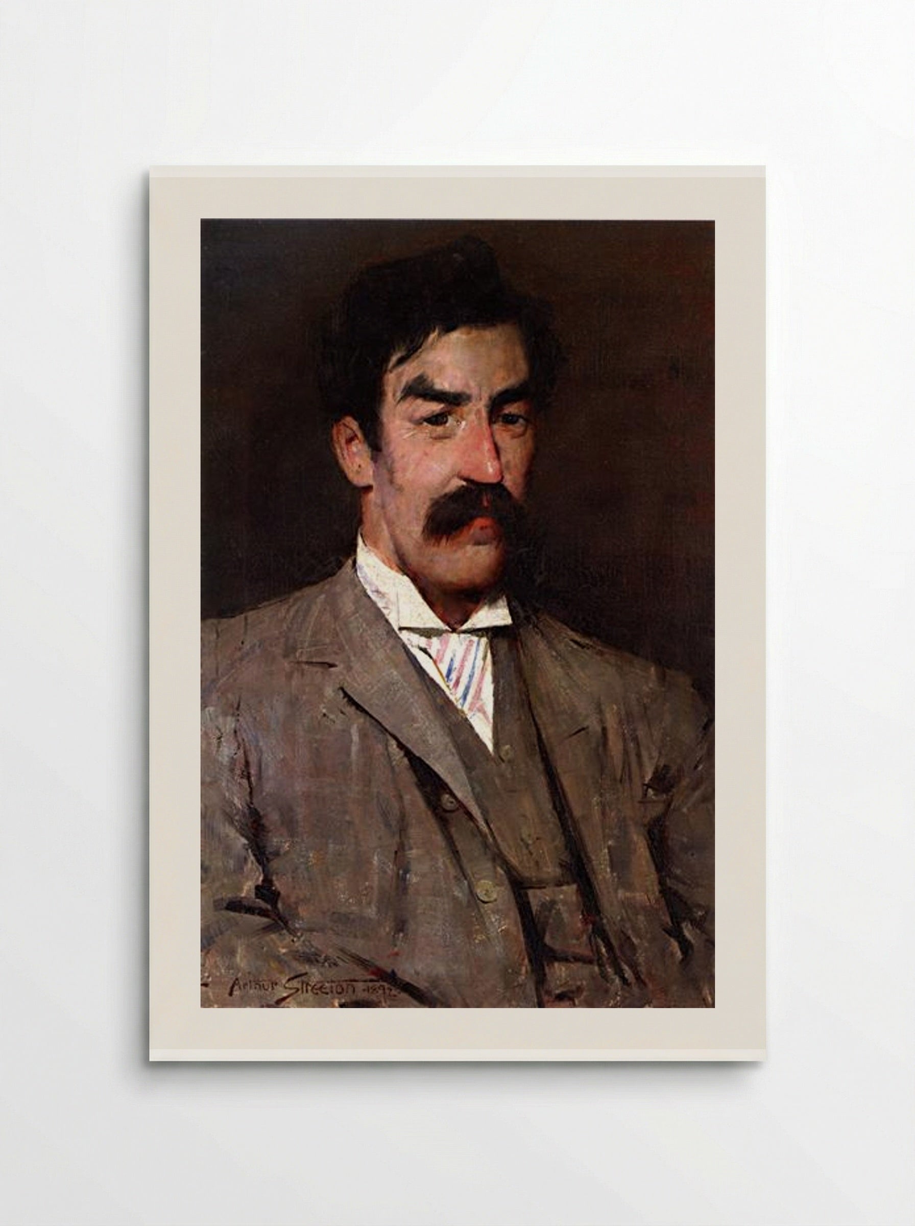 Professor Marshall-Hall - Arthur Streeton - Poster