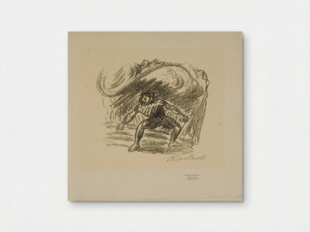 Prometheus 1: The Rebel - Ernst Barlach - Poster