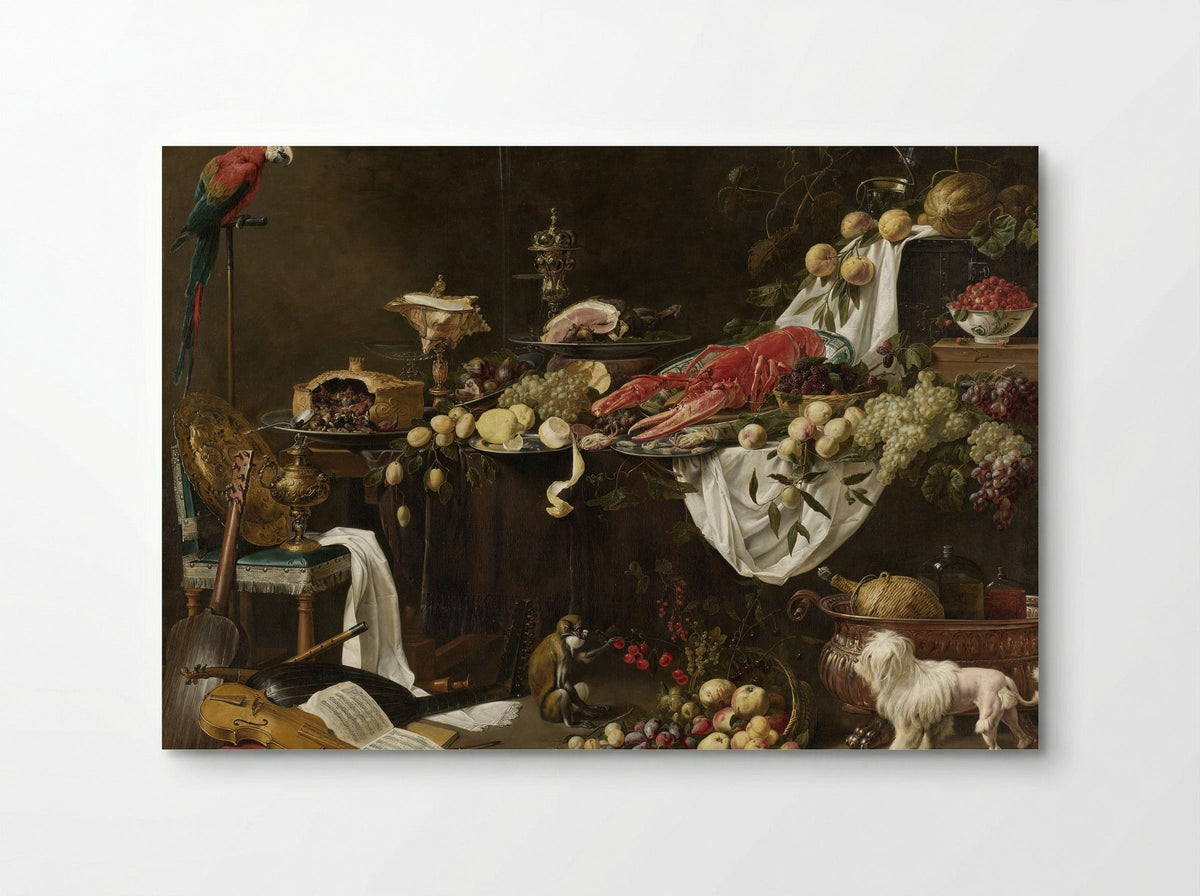 Pronkstilleven - Adriaen van Utrecht - Poster