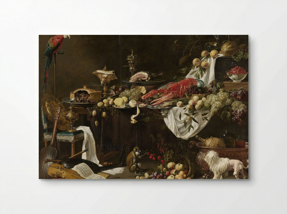 Pronkstilleven - Adriaen van Utrecht - Poster
