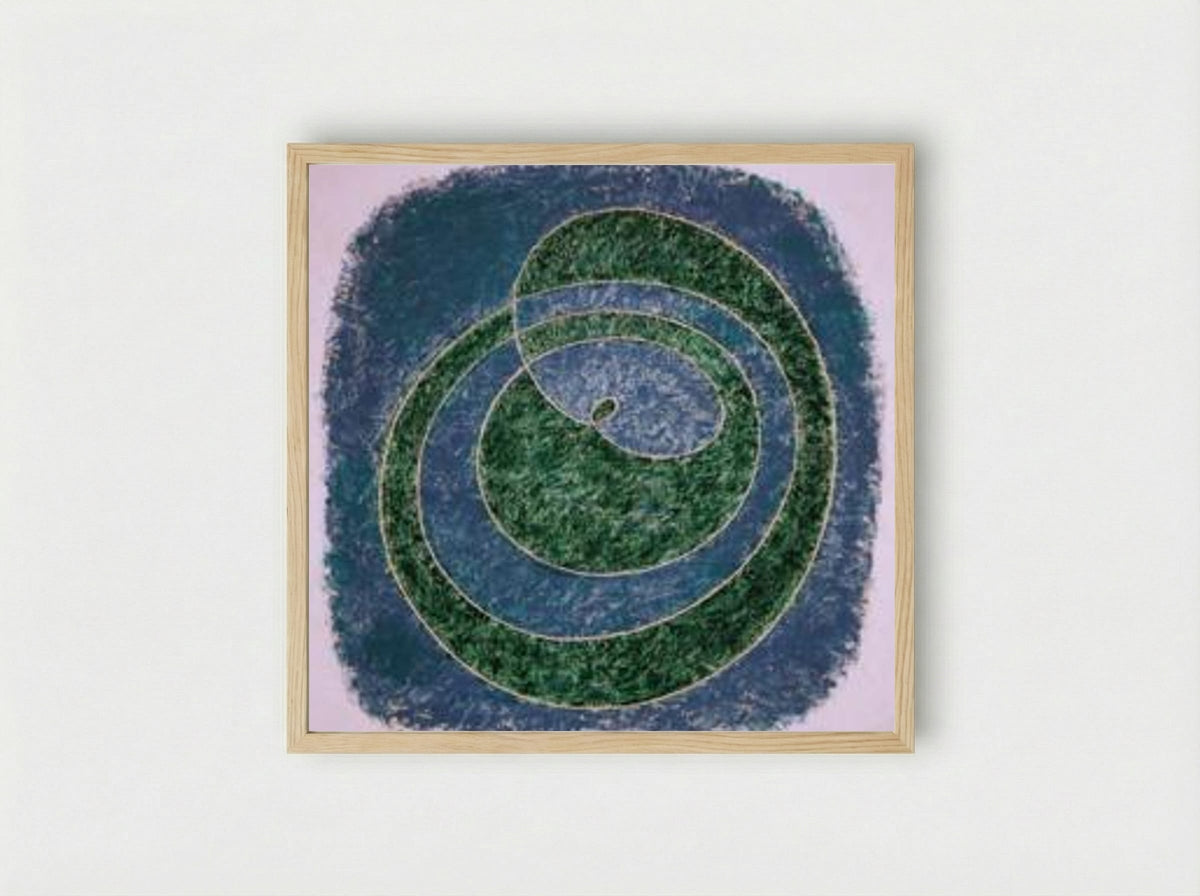 Proto-Form (B) - Josef Albers - Framed Print Wood
