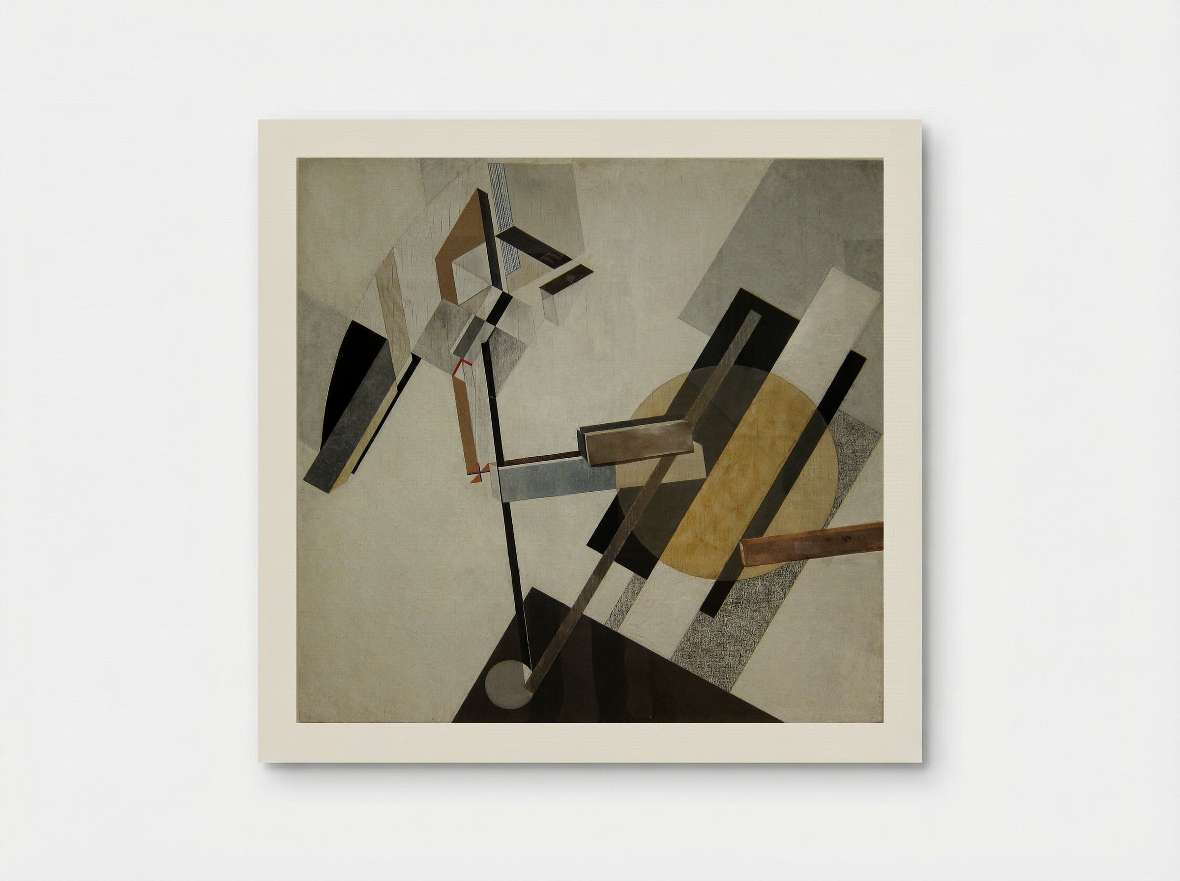 Proun 19D - El Lissitzky - Poster