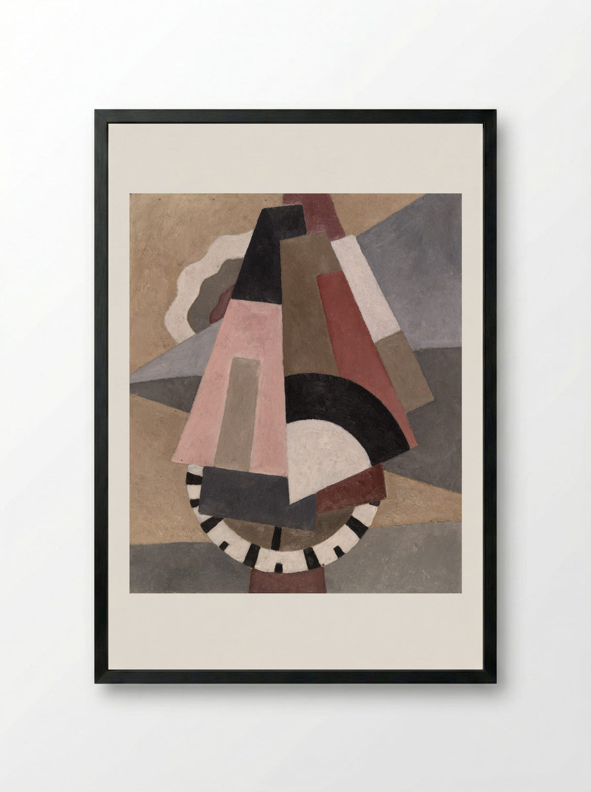 Provincetown - Marsden Hartley - Framed Print Black