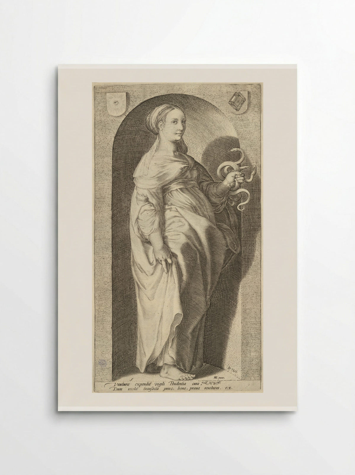 Prudence - Jacob Matham - Poster