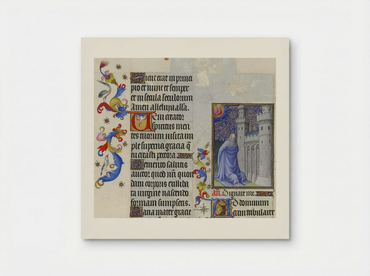 Psalm CXIX - Limbourg brothers - Poster