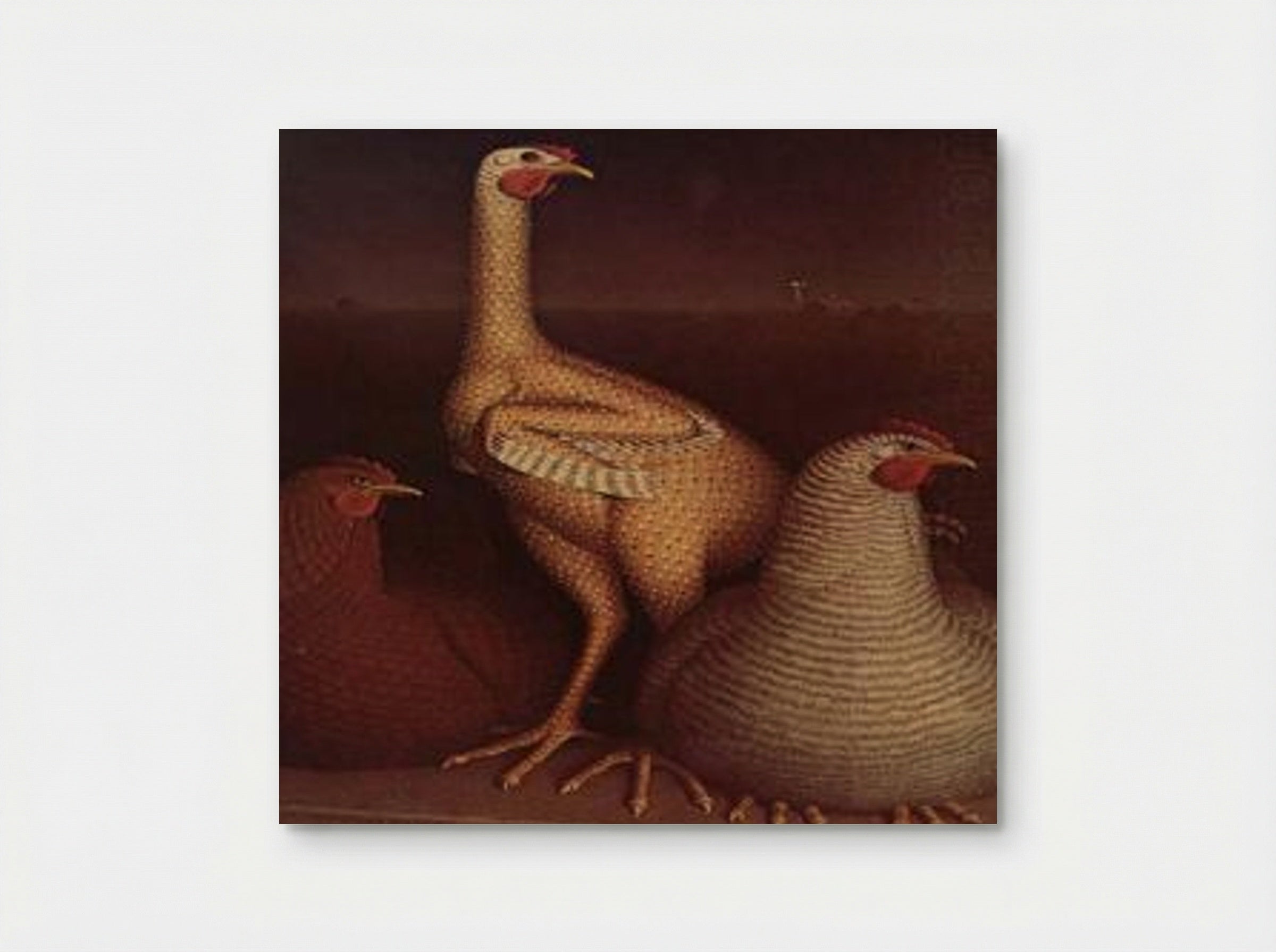 Puberty - Grant Wood - Poster
