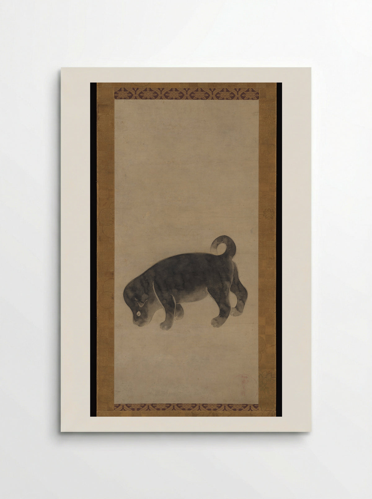 Puppy - Studio of Tawaraya Sōtatsu - Poster