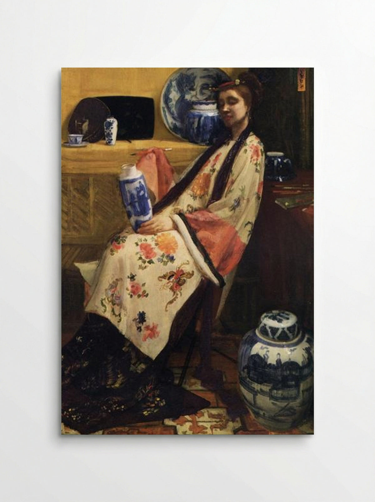 Purple and Rose: The Lang Leizen of the Six Marks - James McNeill Whistler - Poster
